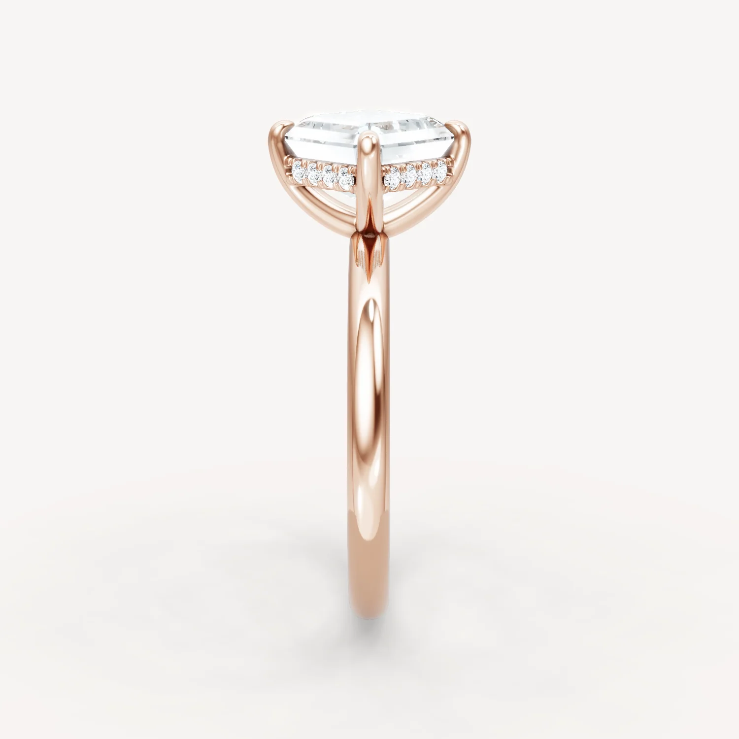 Hidden Halo Compass - Asscher - Image 10