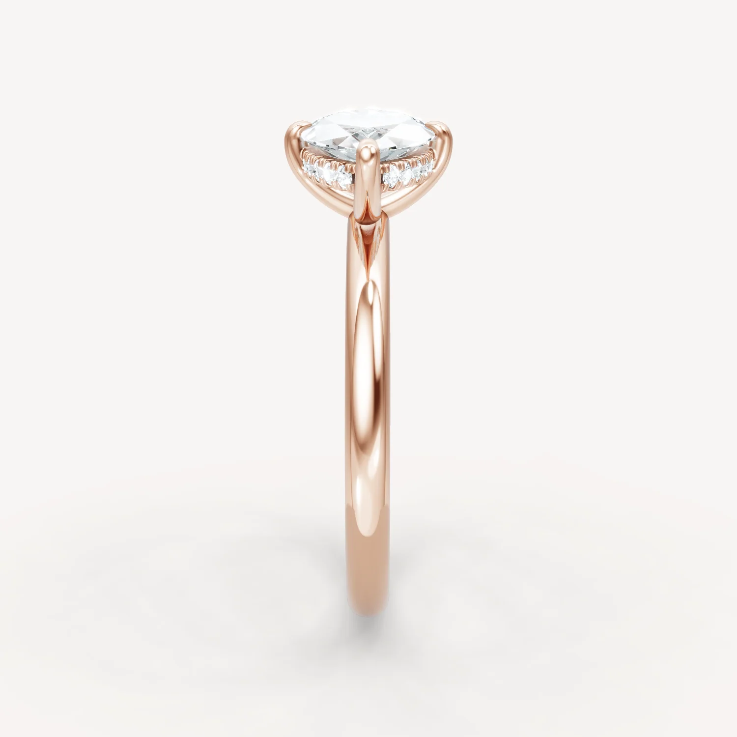 Hidden Halo Compass - Marquise - Image 10