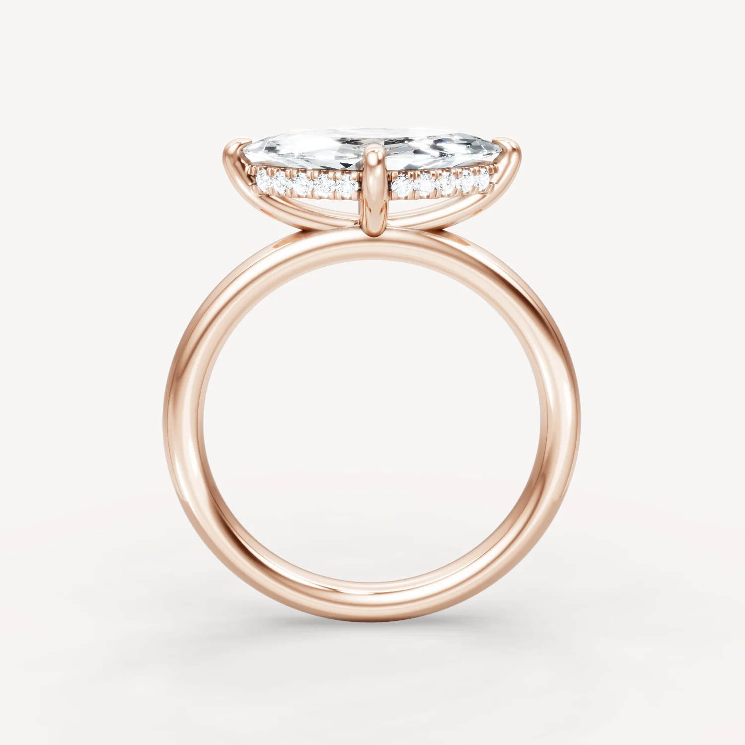Hidden Halo Compass - Marquise - Image 11