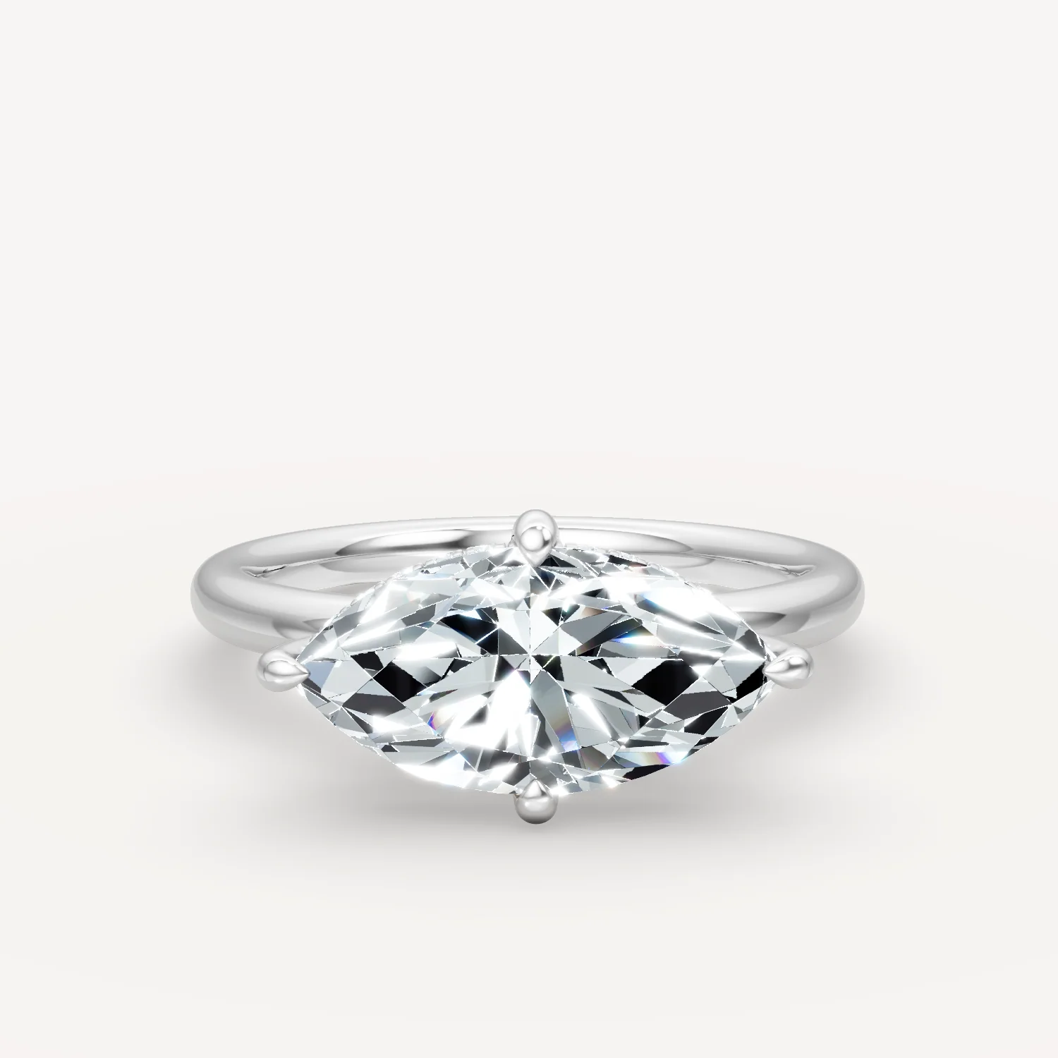 Hidden Halo Compass - Marquise - Image 5