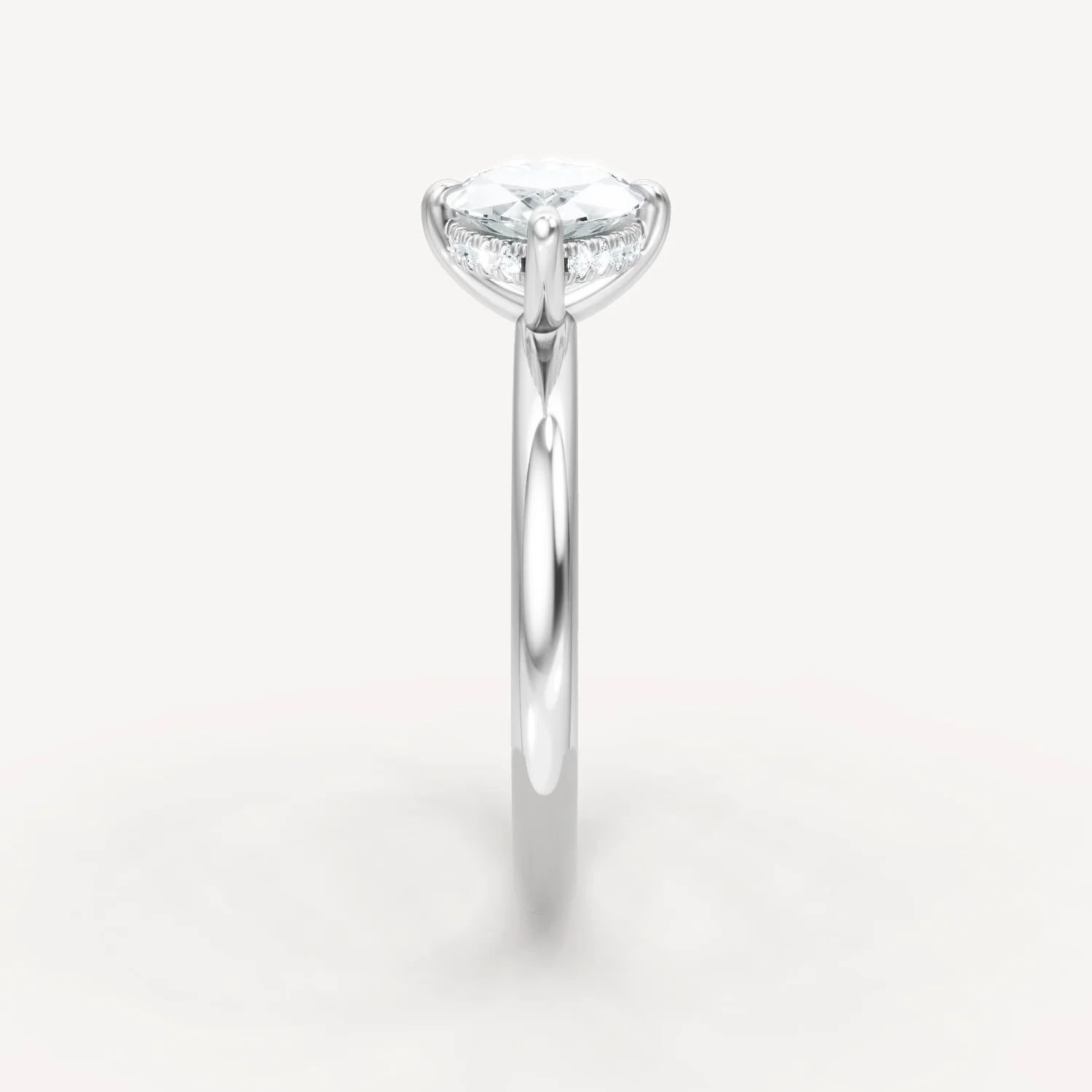 Hidden Halo Compass - Marquise - Image 6