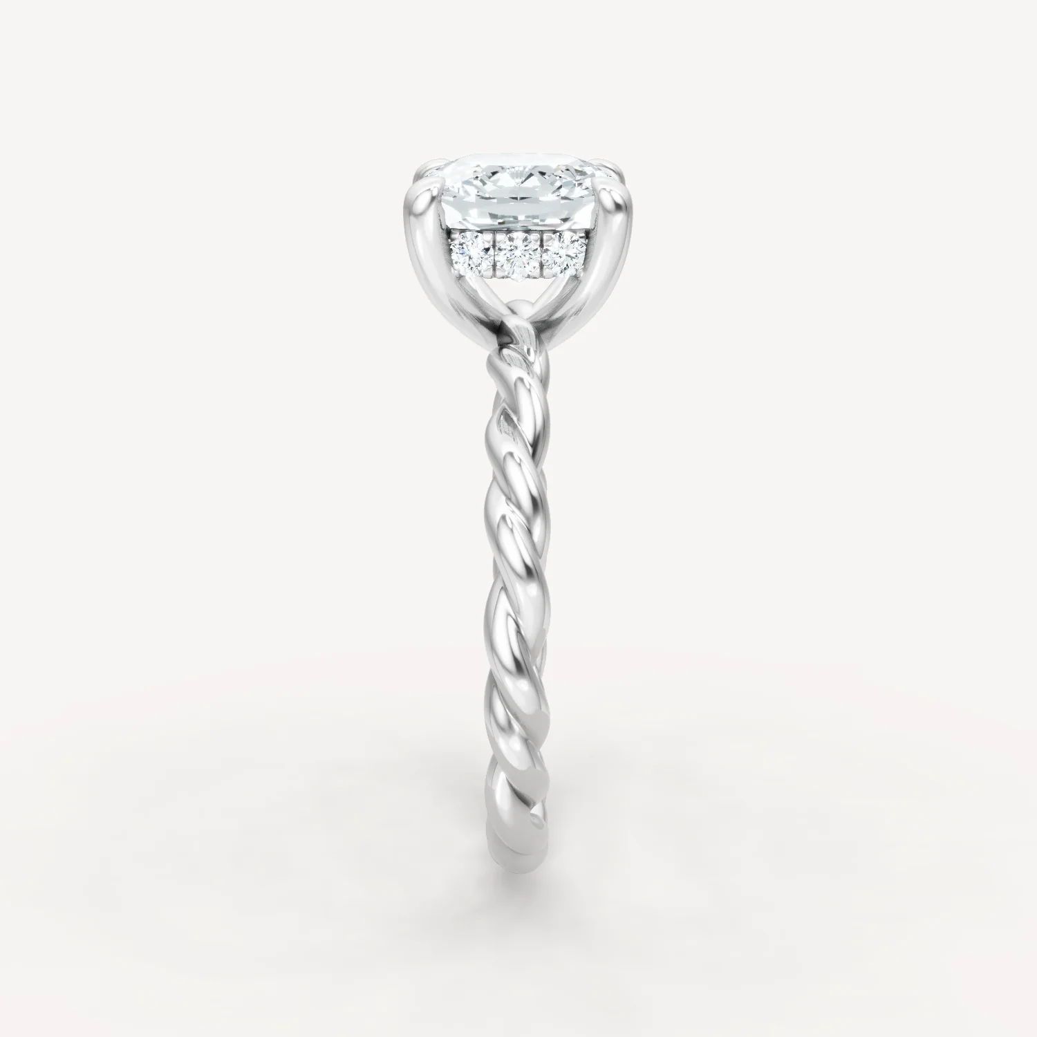 Hidden Halo Twist - Cushion - Image 6