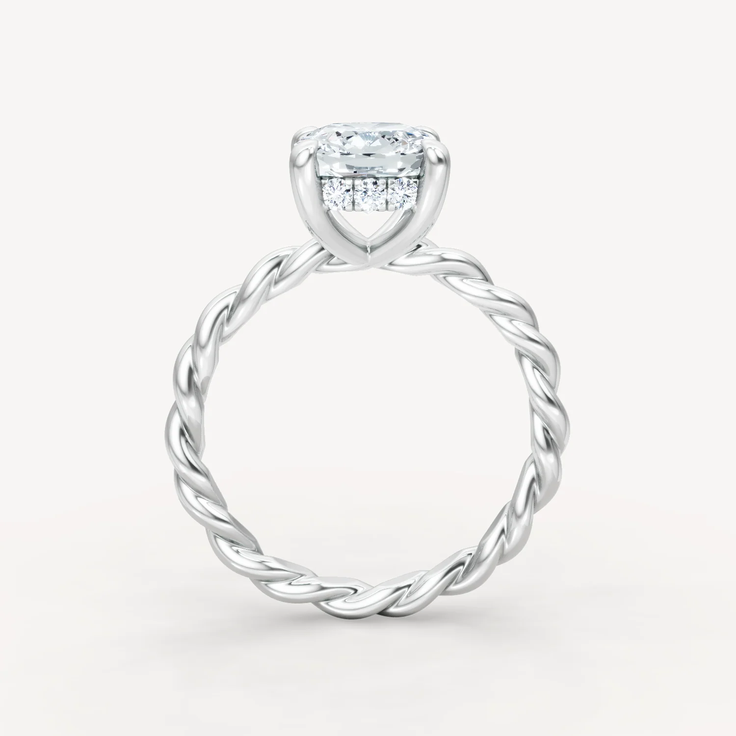 Hidden Halo Twist - Cushion - Image 7