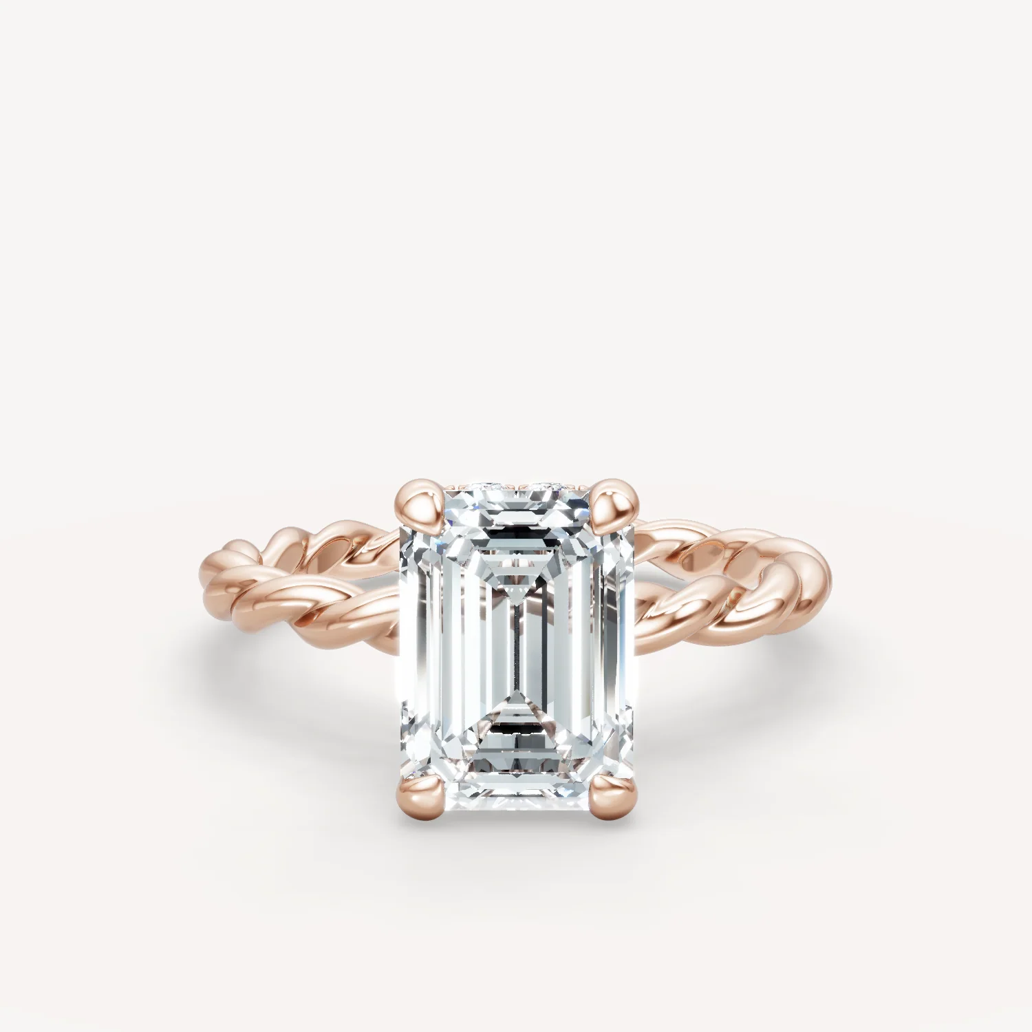 Hidden Halo Twist - Emerald - Image 9