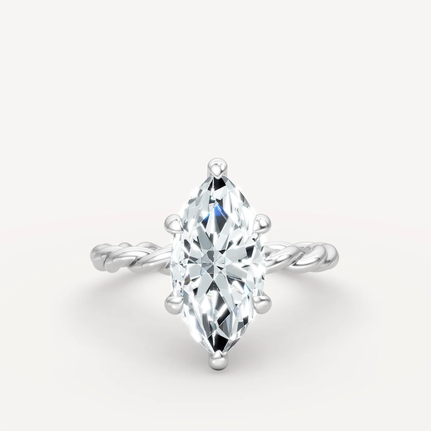 Hidden Halo Twist - Marquise - Image 5