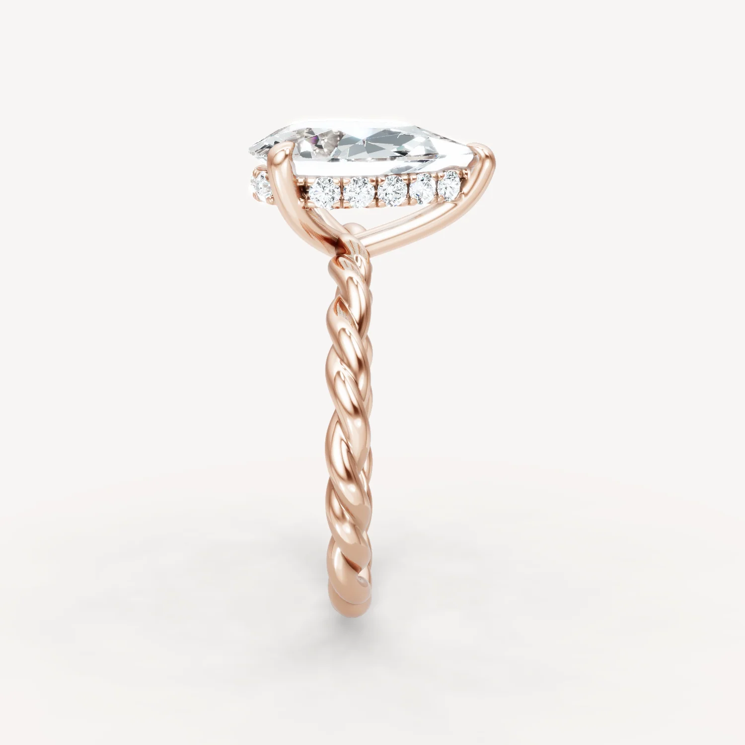Hidden Halo Twist - Pear - Image 10