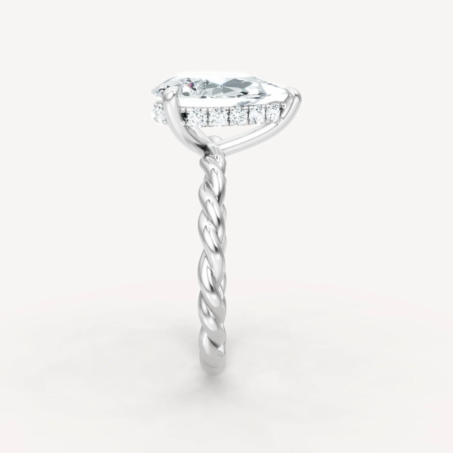 Hidden Halo Twist - Pear - Image 6