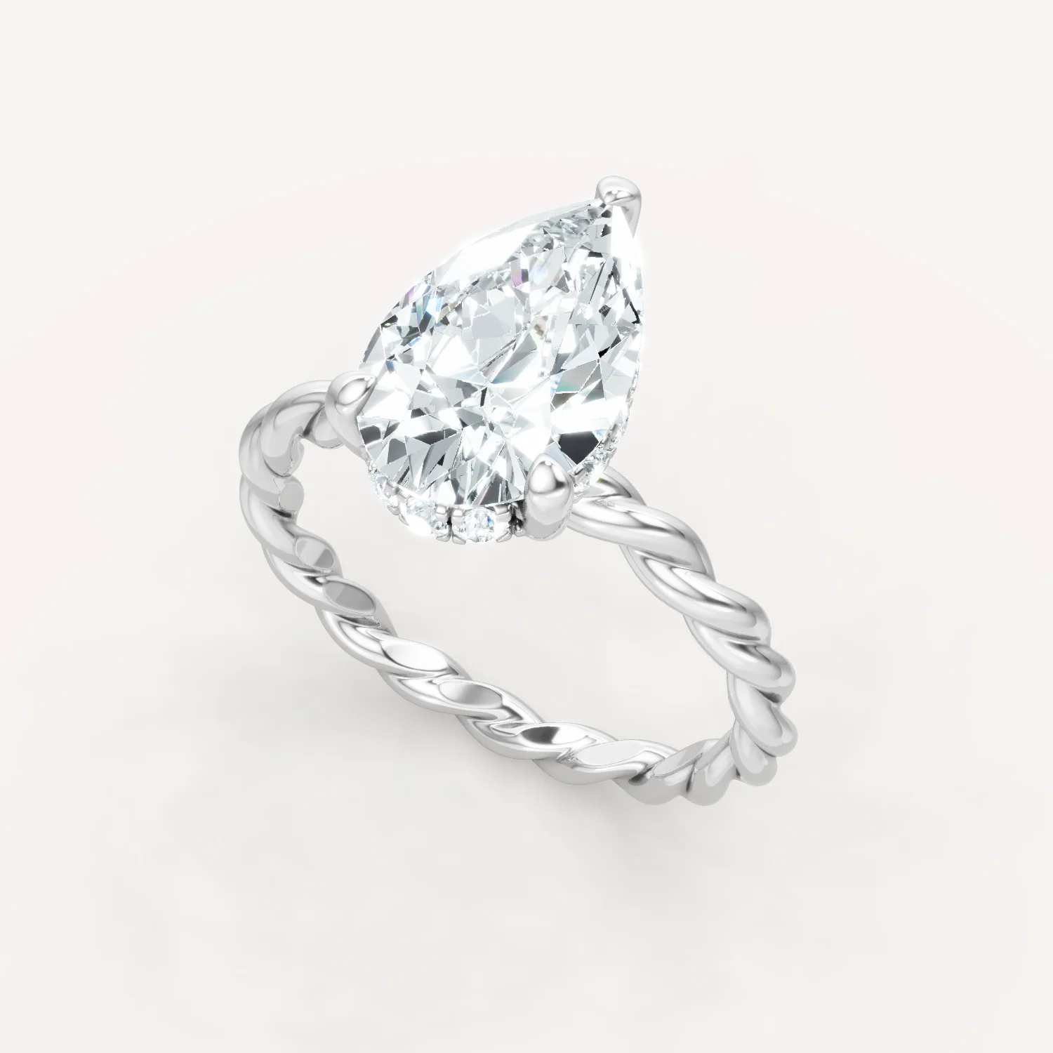 Hidden Halo Twist - Pear - Image 8
