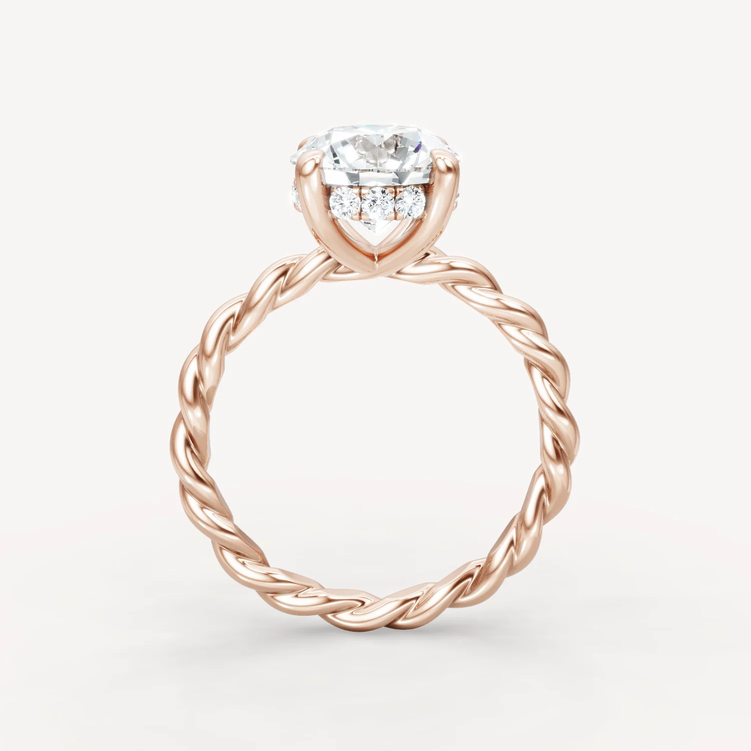 Hidden Halo Twist - Round - Image 11