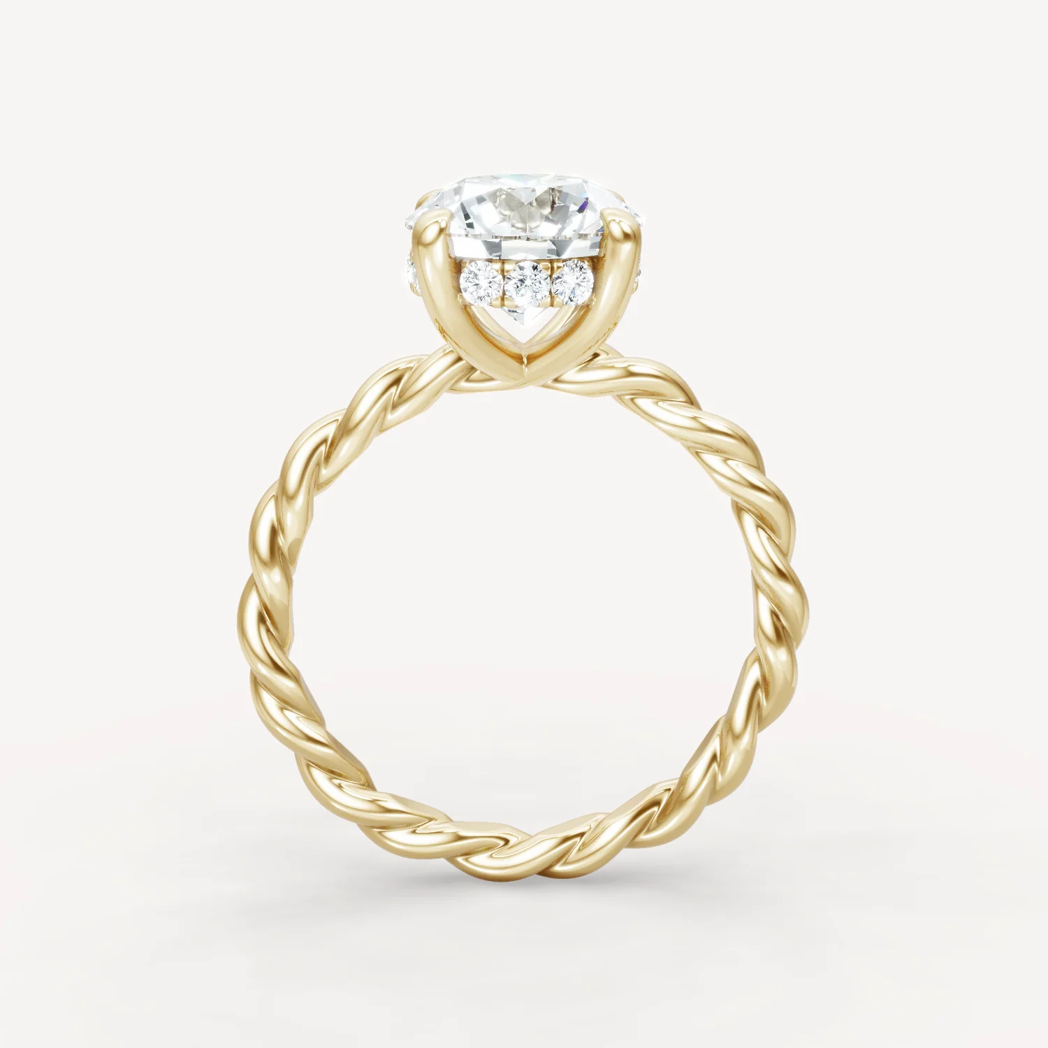 Hidden Halo Twist - Round - Image 3