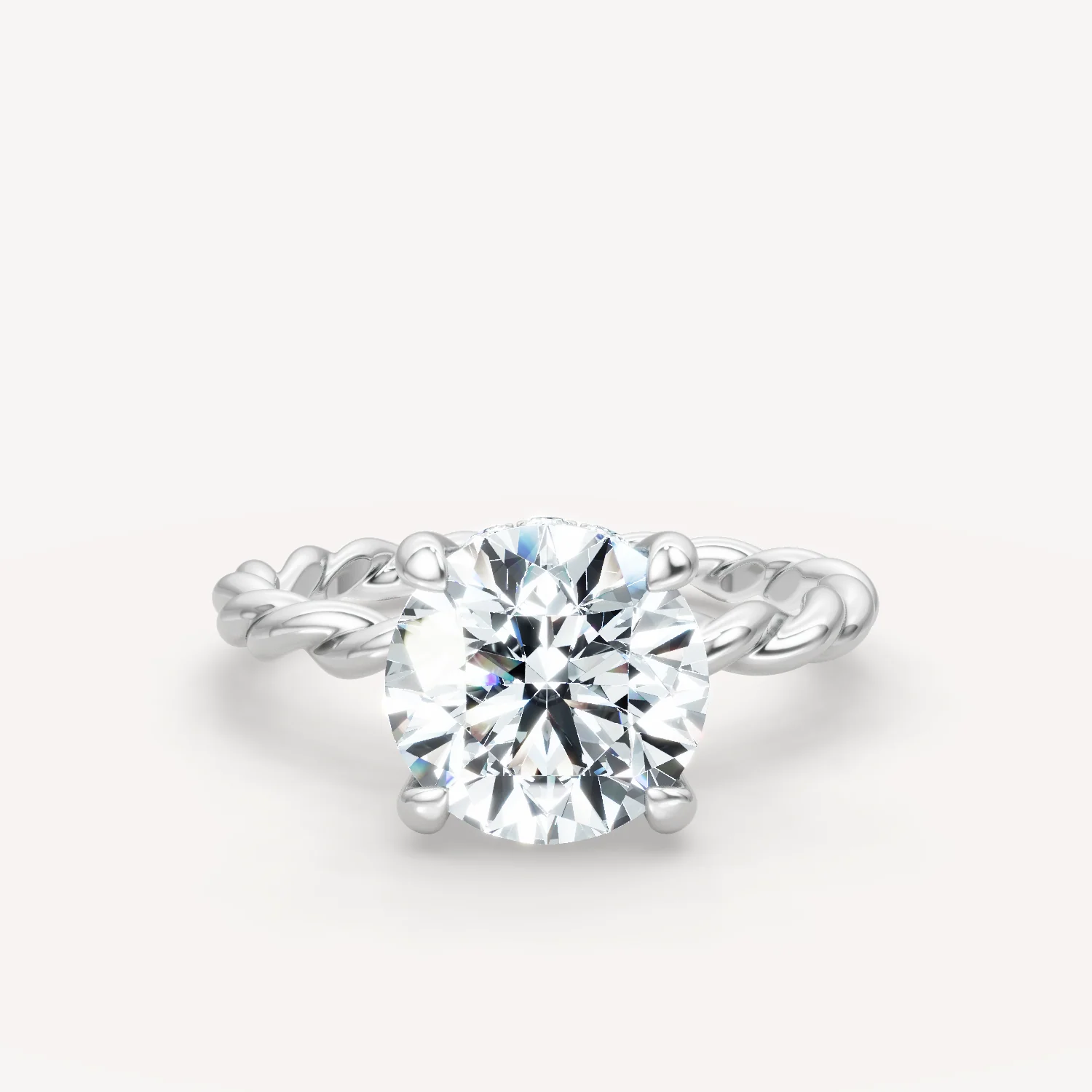 Hidden Halo Twist - Round - Image 5