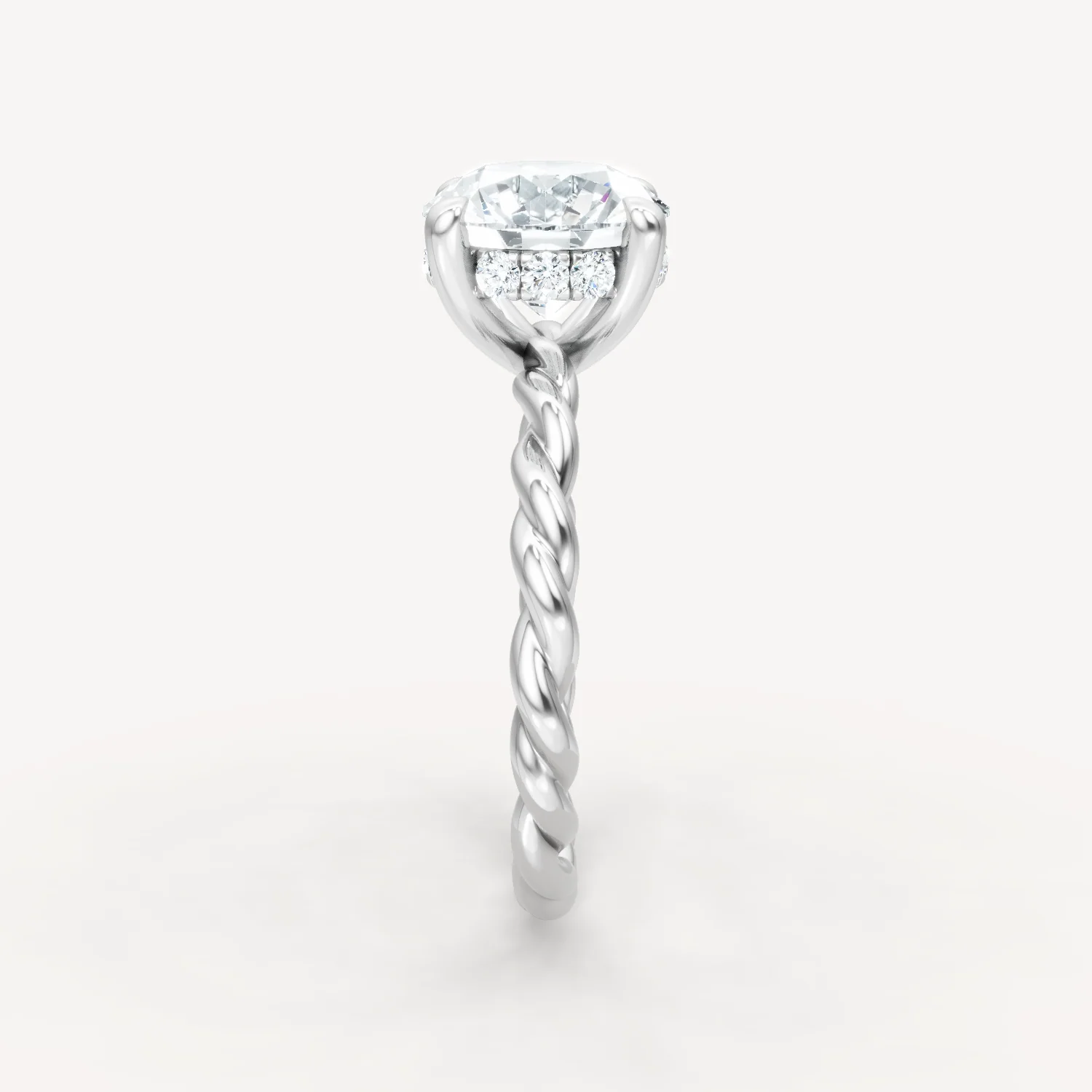 Hidden Halo Twist - Round - Image 6