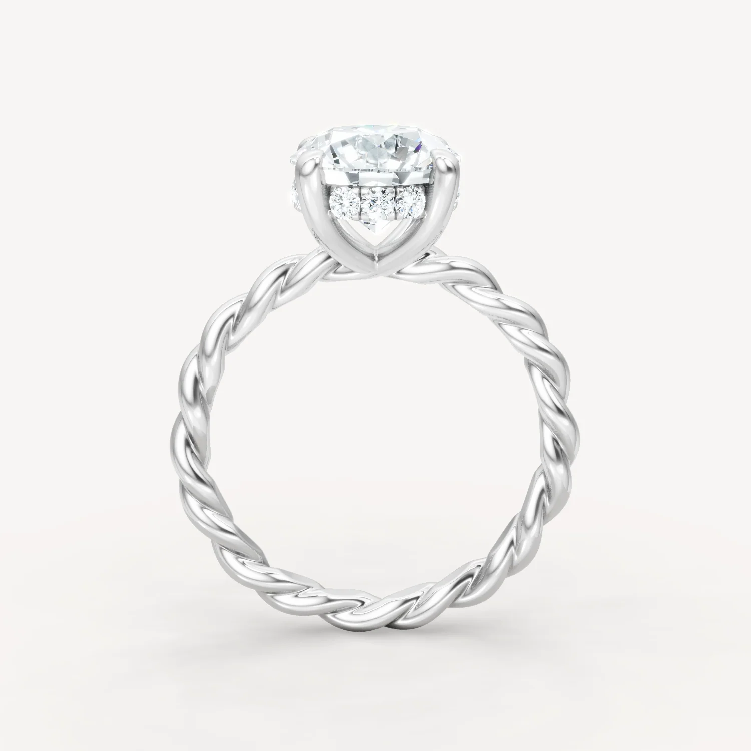 Hidden Halo Twist - Round - Image 7