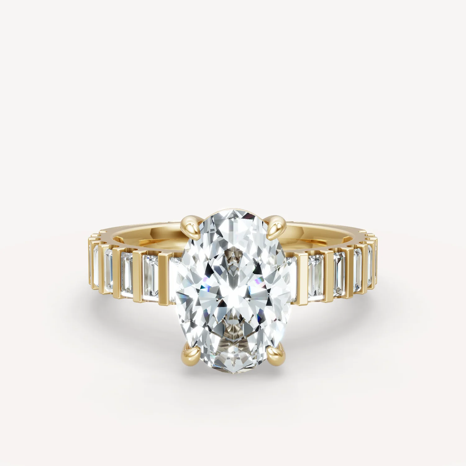 Linear Luxe - Oval