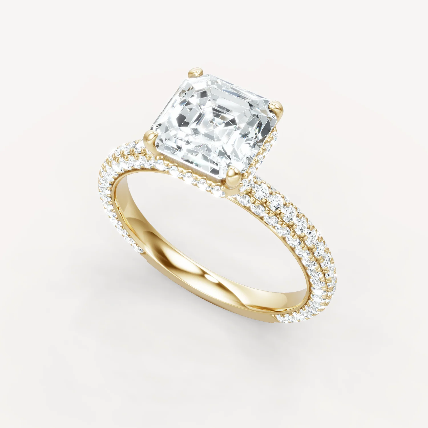 Micro Pave - Asscher - Image 4