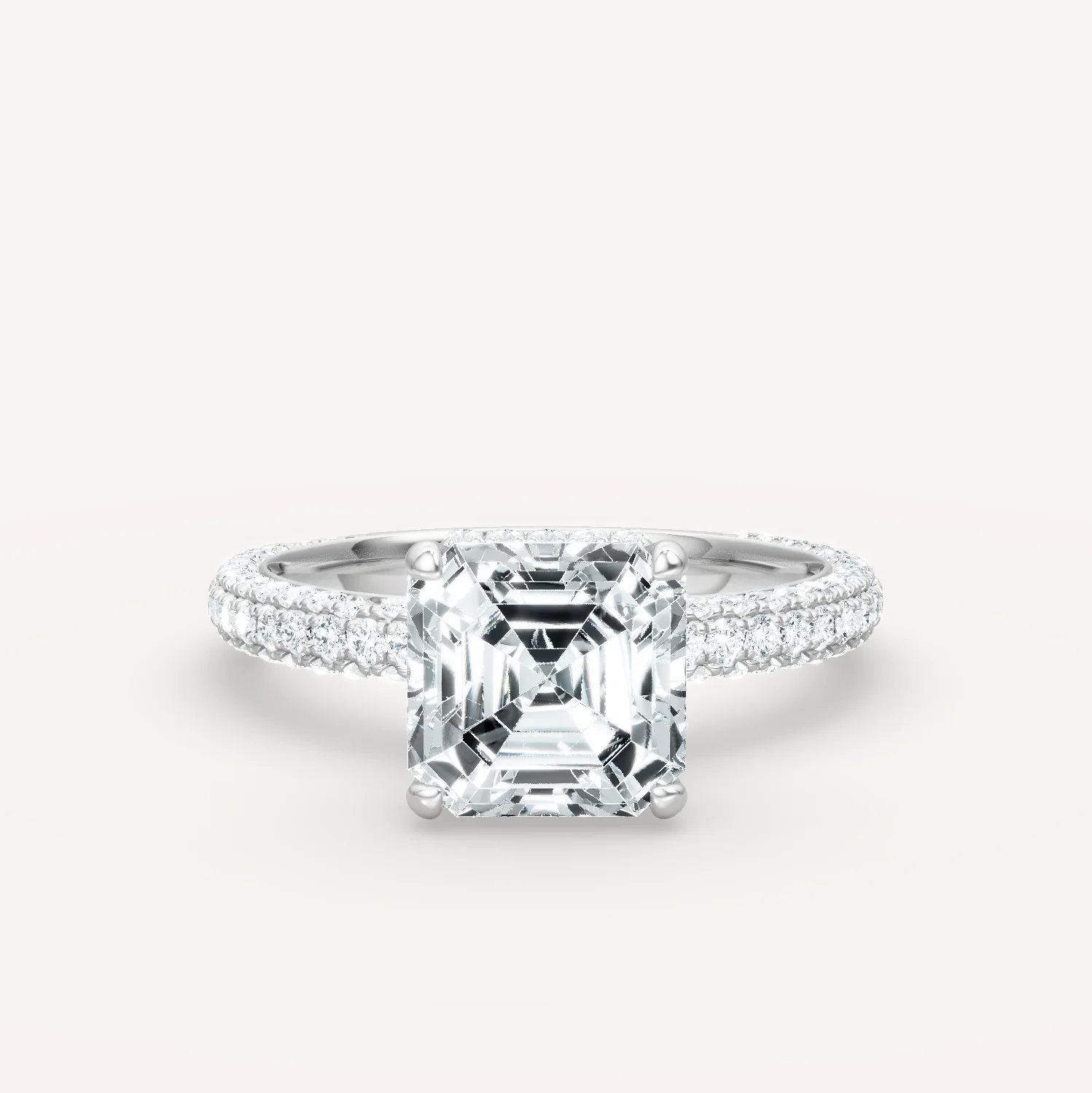 Micro Pave - Asscher - Image 5