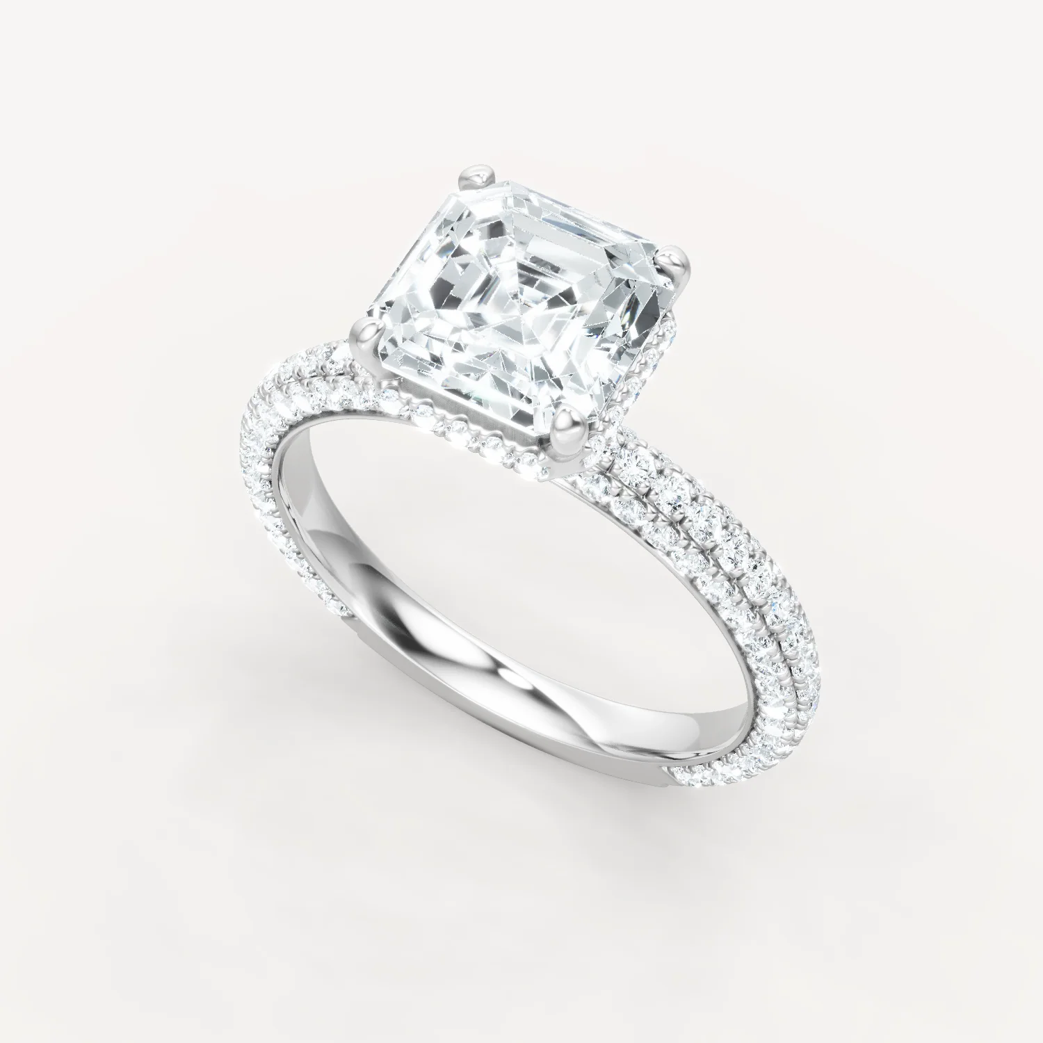 Micro Pave - Asscher - Image 8