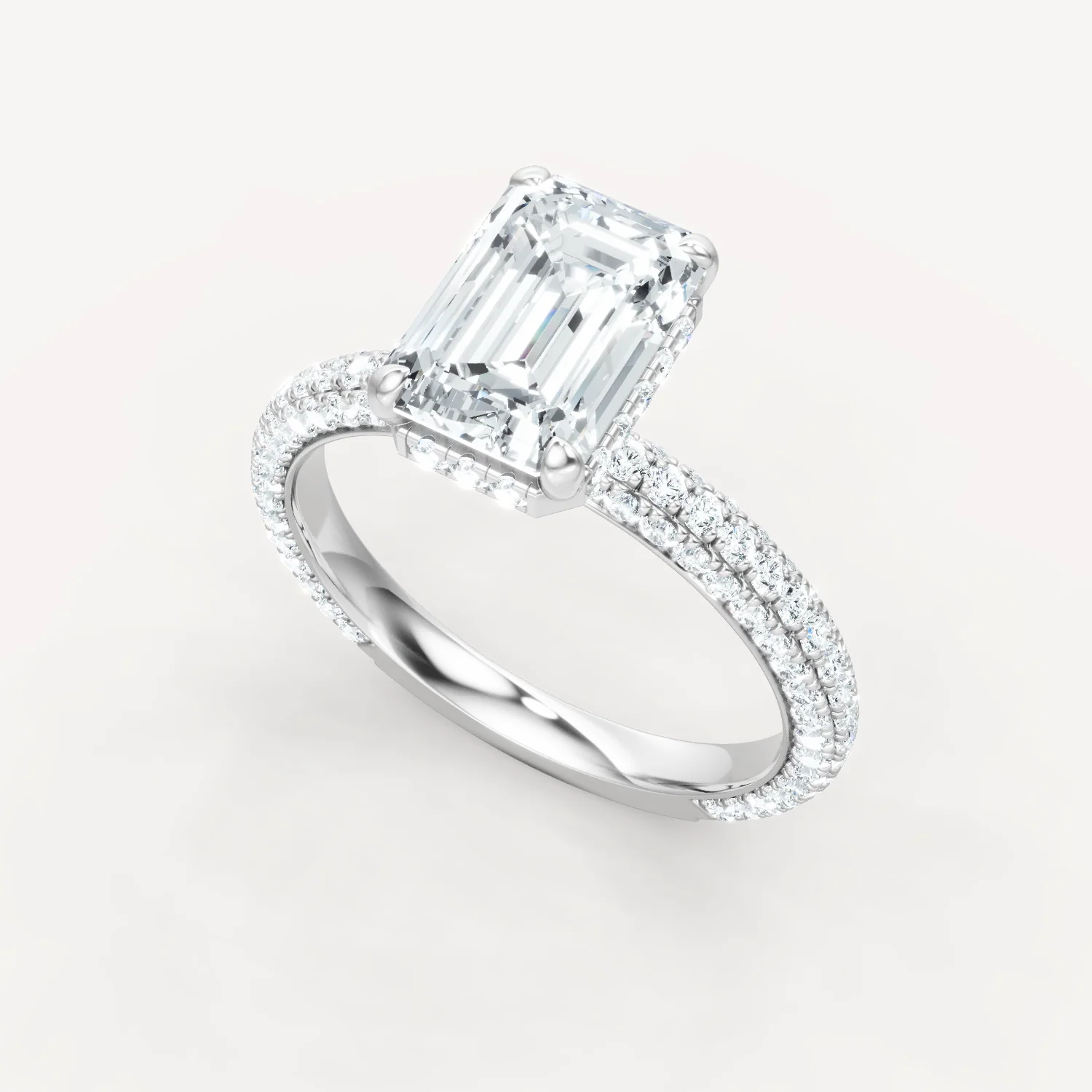 Micro Pave - Emerald - Image 8