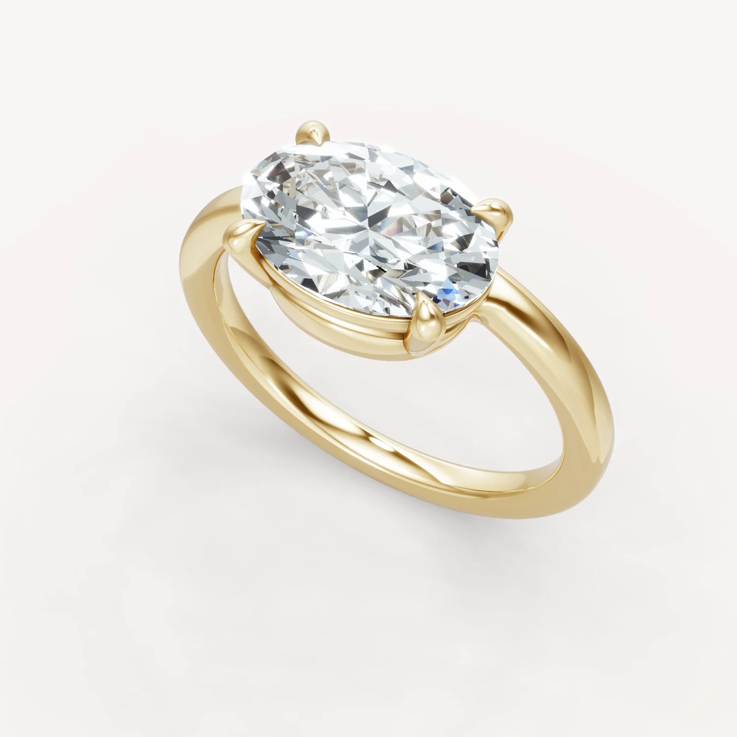 Off Center Charm - Oval - Image 3