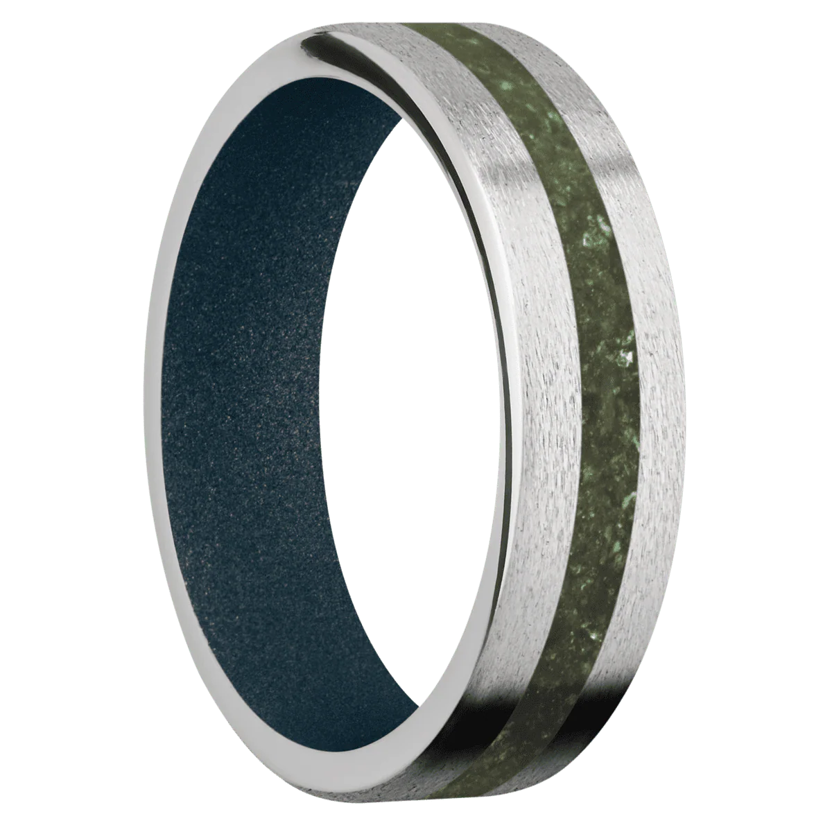 Palladium Silver + Stone Finish + Blue Titanium