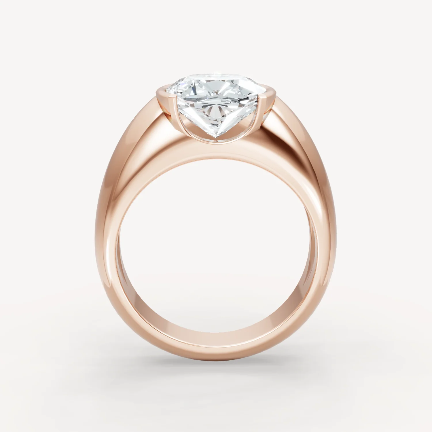 Royal Dome Ring - Cushion - Image 11