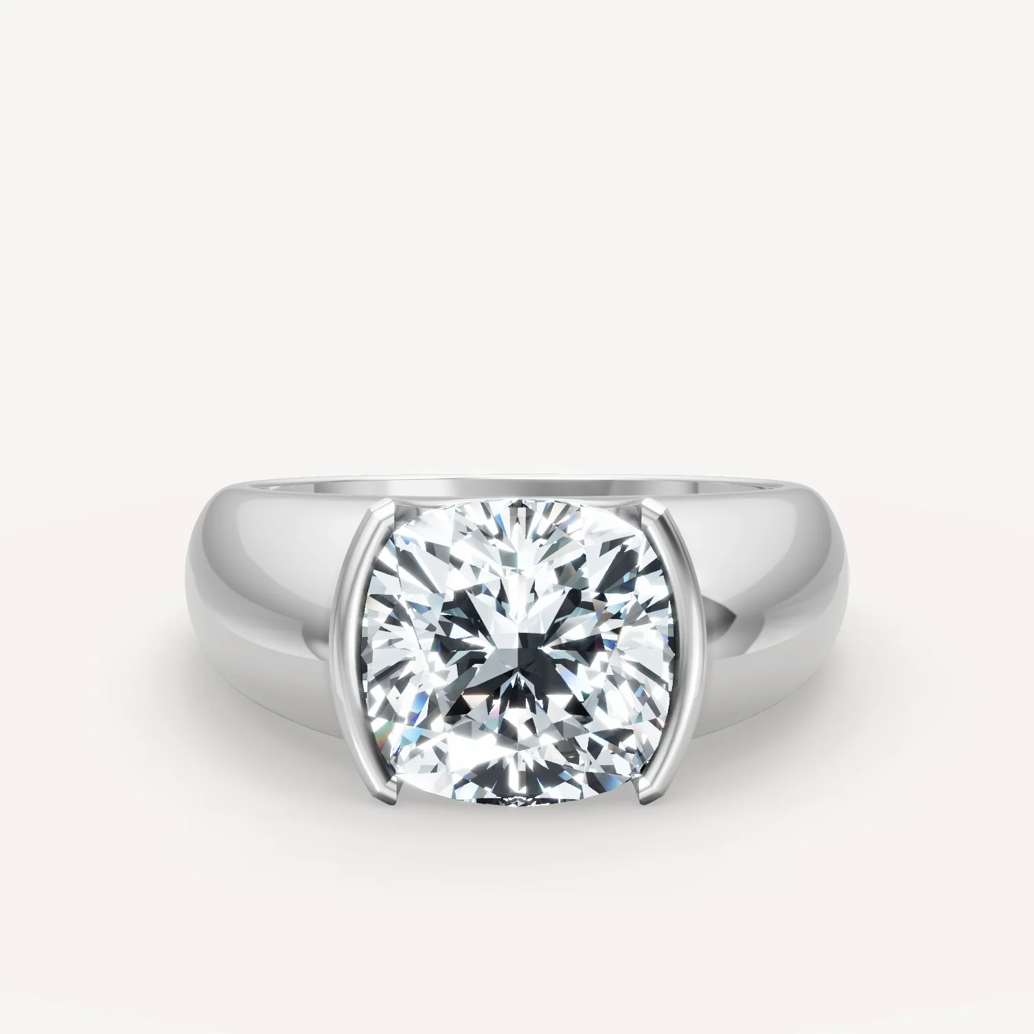 Royal Dome Ring - Cushion - Image 5
