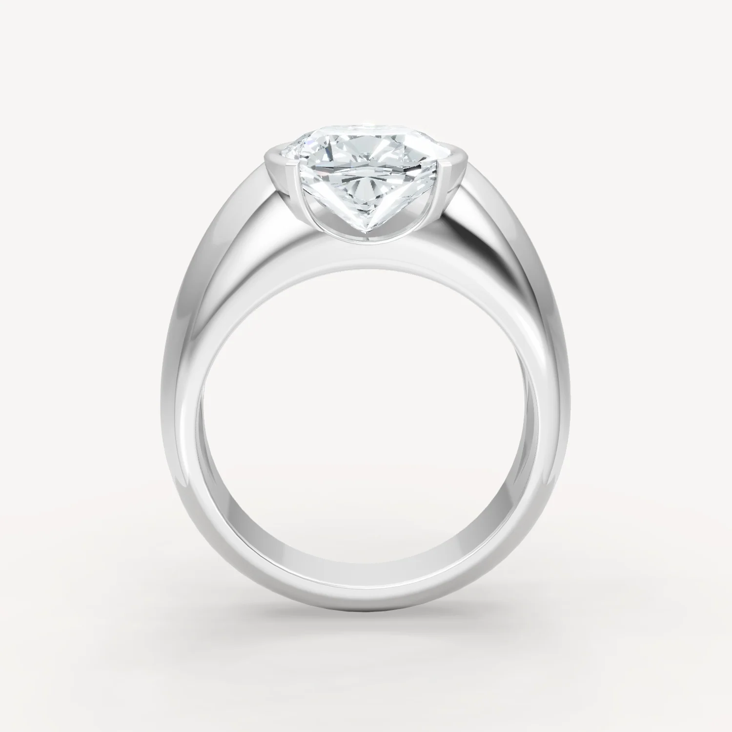 Royal Dome Ring - Cushion - Image 7