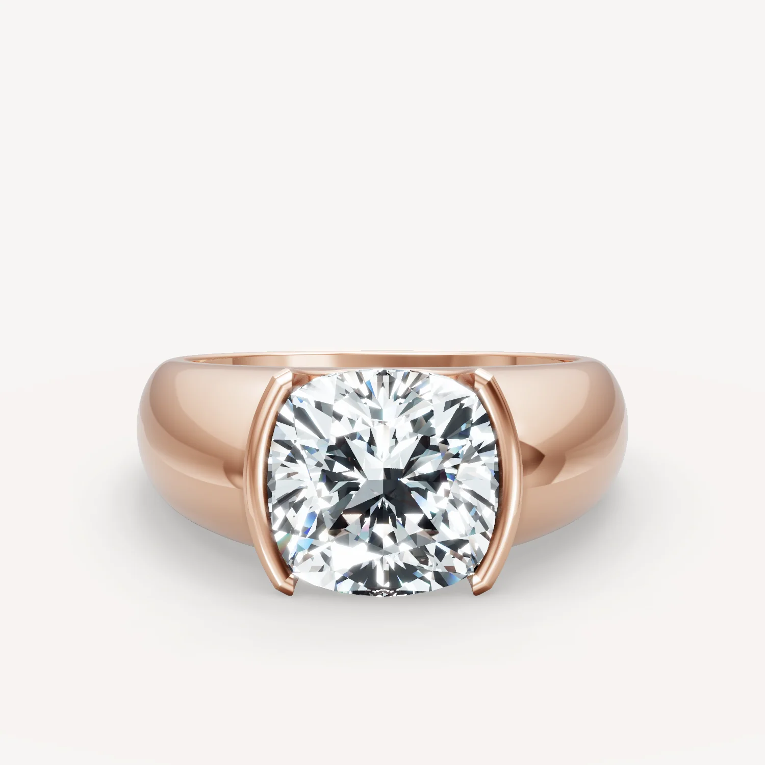 Royal Dome Ring - Cushion - Image 9