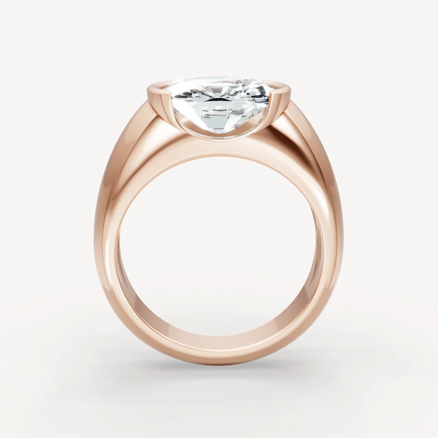 Royal Dome Ring - Elongated Cushion - Image 11