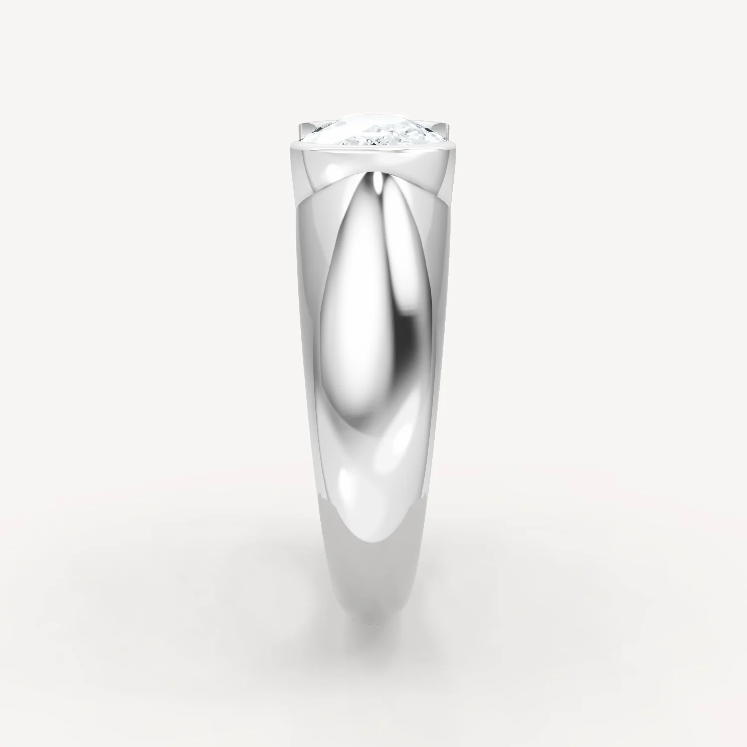 Royal Dome Ring - Elongated Cushion - Image 6