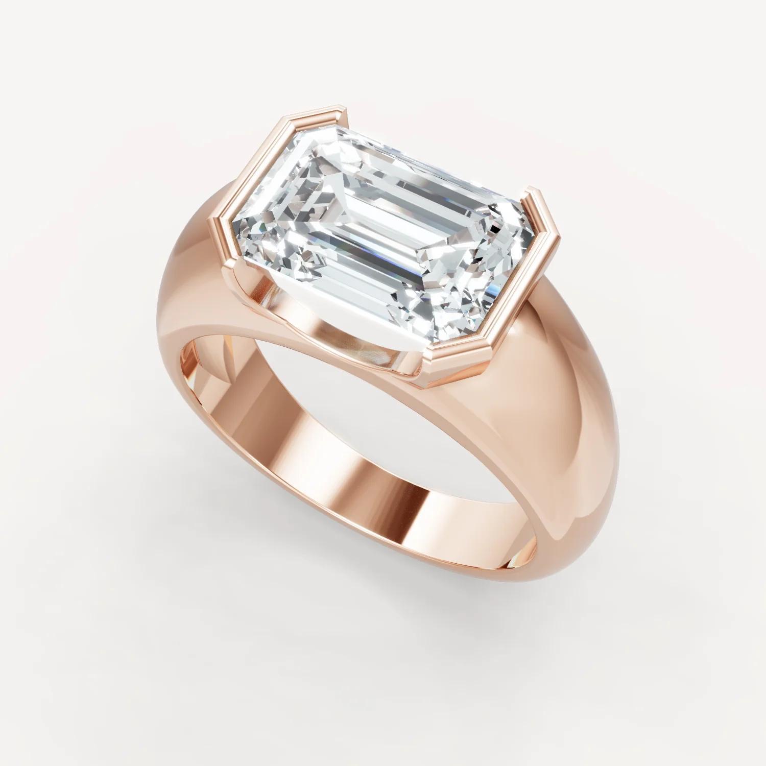 Royal Dome Ring - Emerald - Image 12