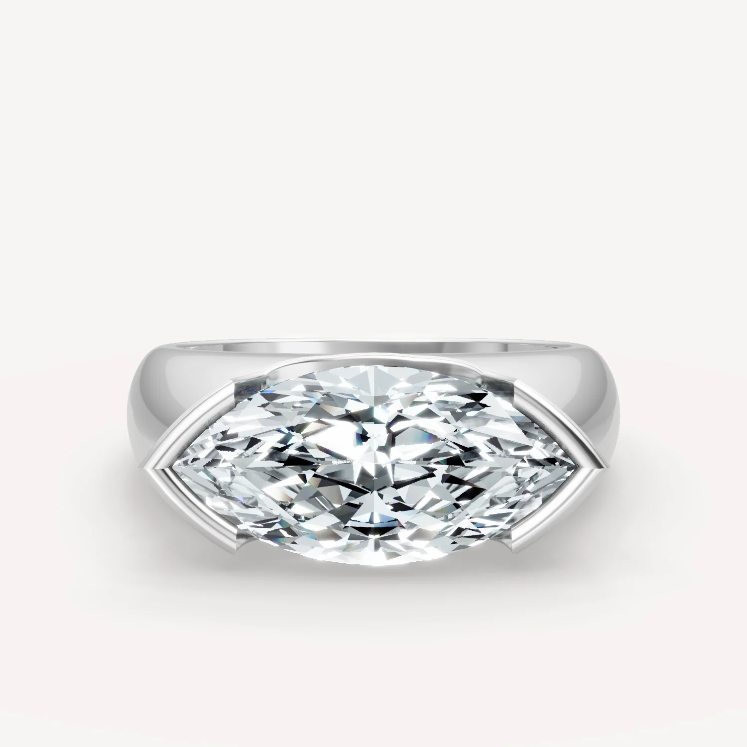 Royal Dome Ring - Marquise - Image 5