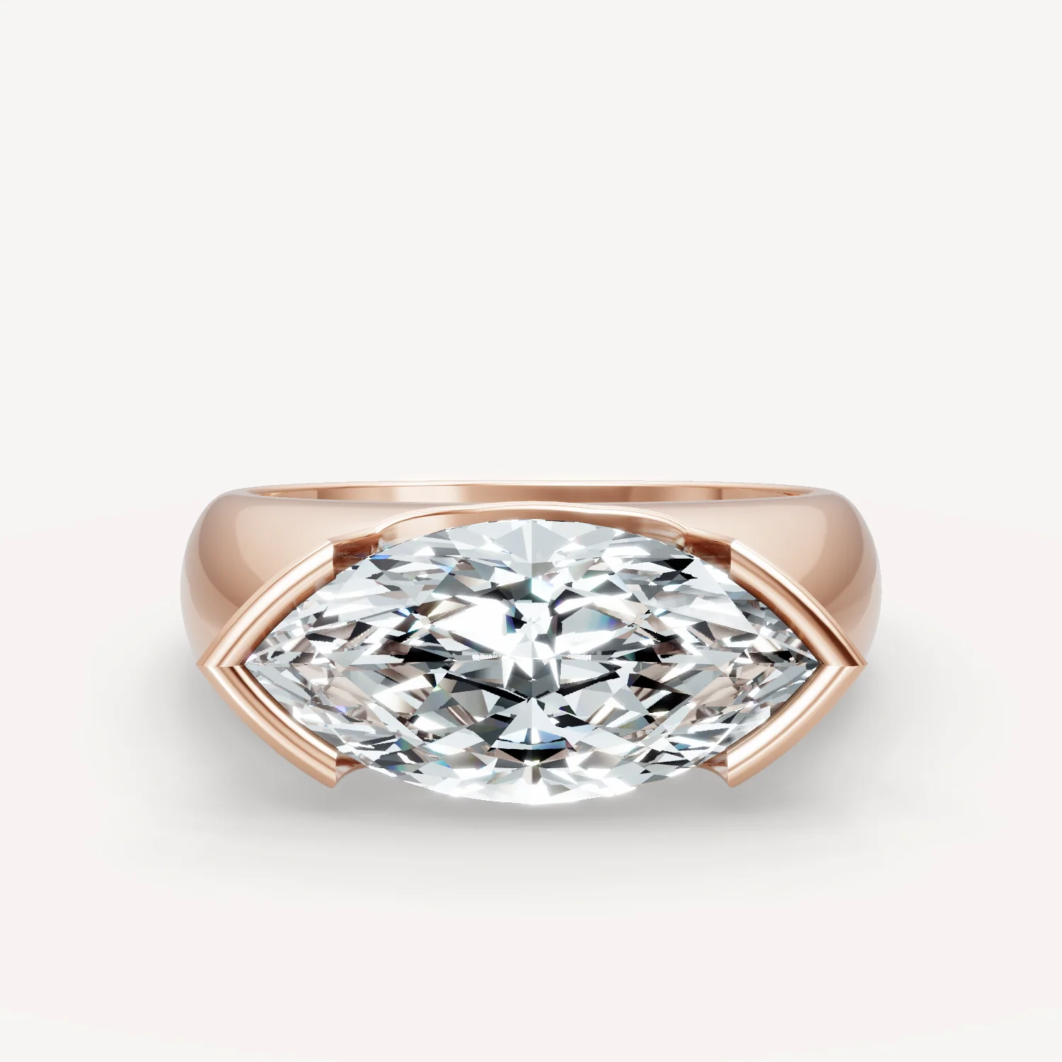 Royal Dome Ring - Marquise - Image 9