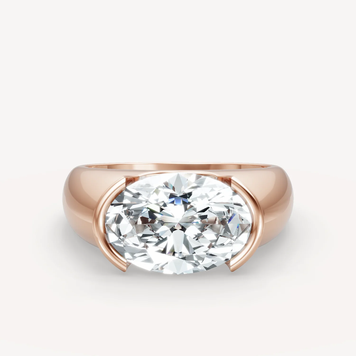 Royal Dome Ring - Oval - Image 11
