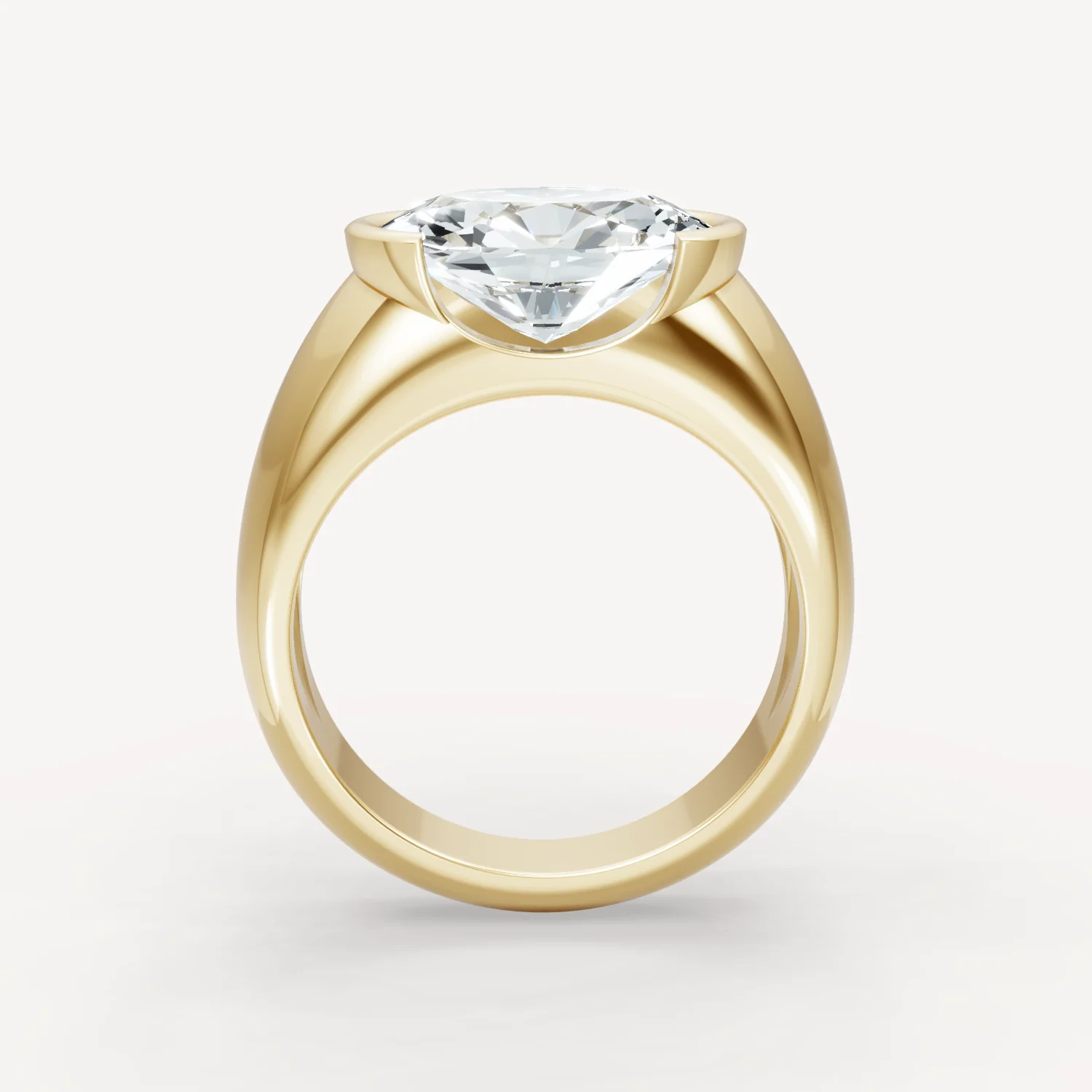 Royal Dome Ring - Oval - Image 3
