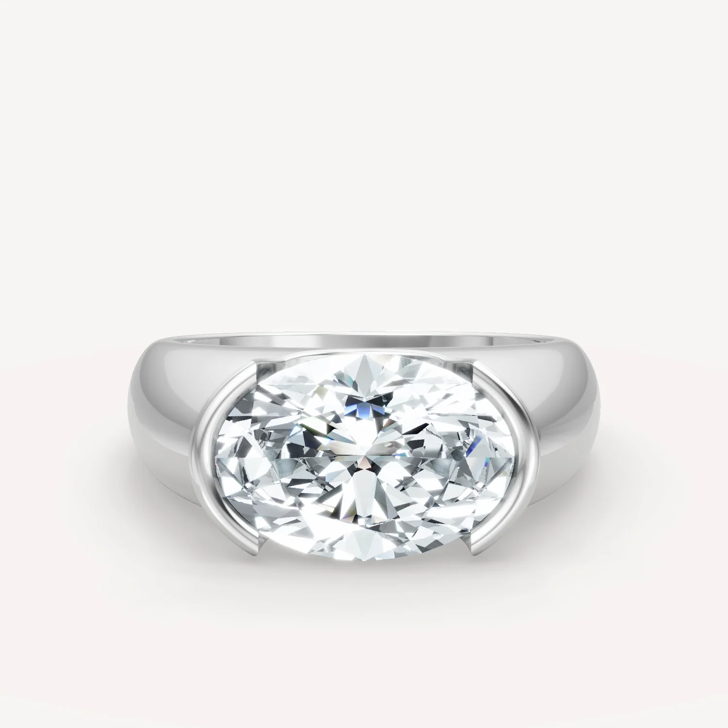 Royal Dome Ring - Oval - Image 7