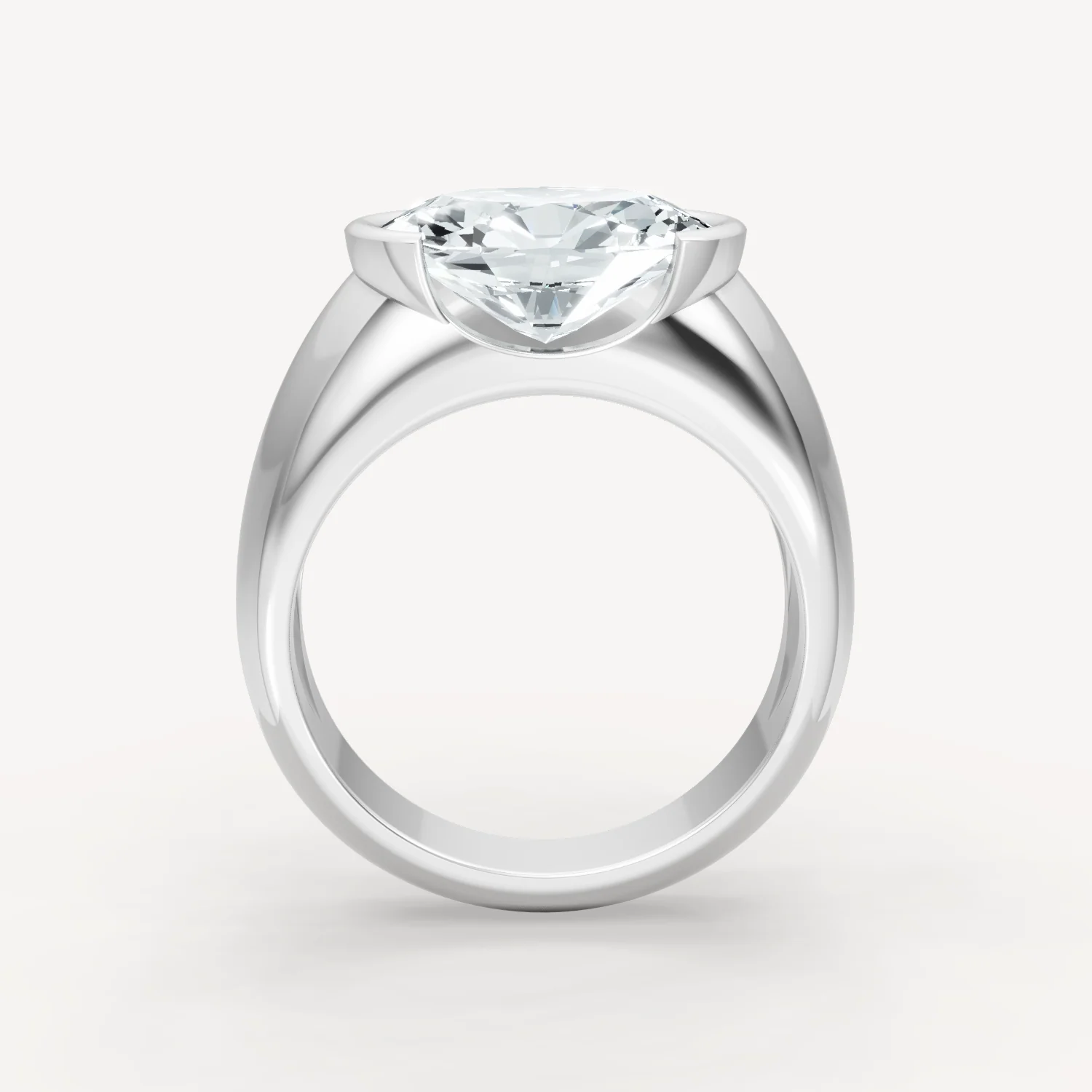 Royal Dome Ring - Oval - Image 9