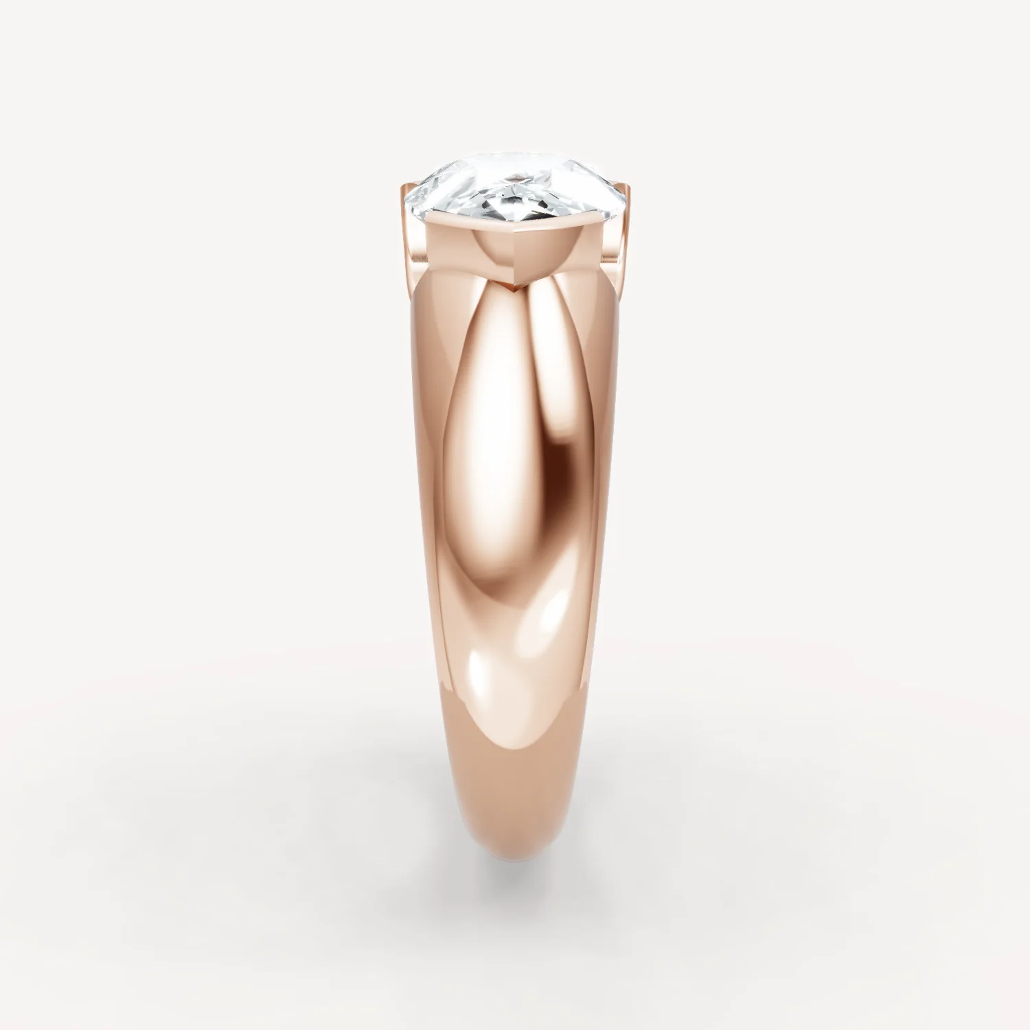 Royal Dome Ring - Pear - Image 10