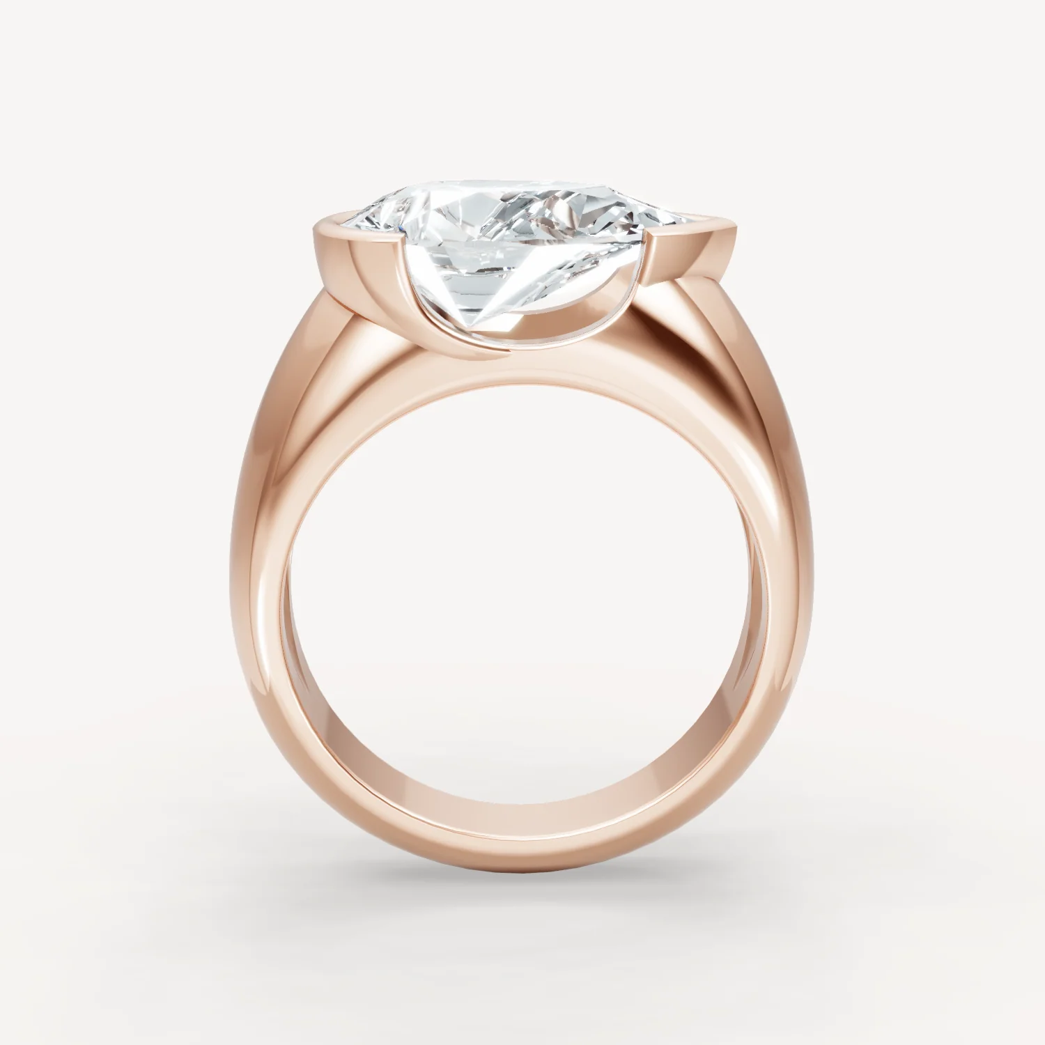 Royal Dome Ring - Pear - Image 11