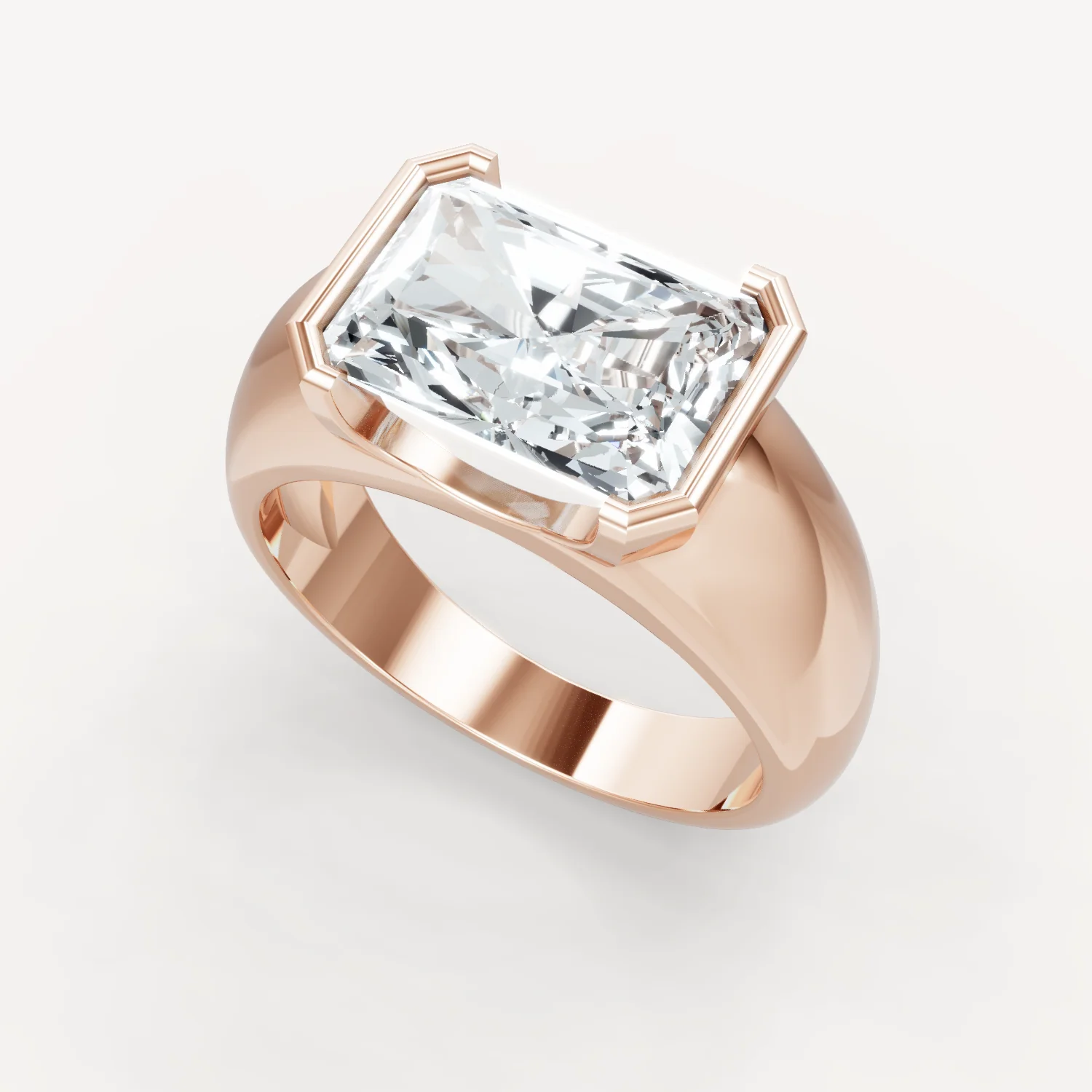 Royal Dome Ring - Radiant - Image 12