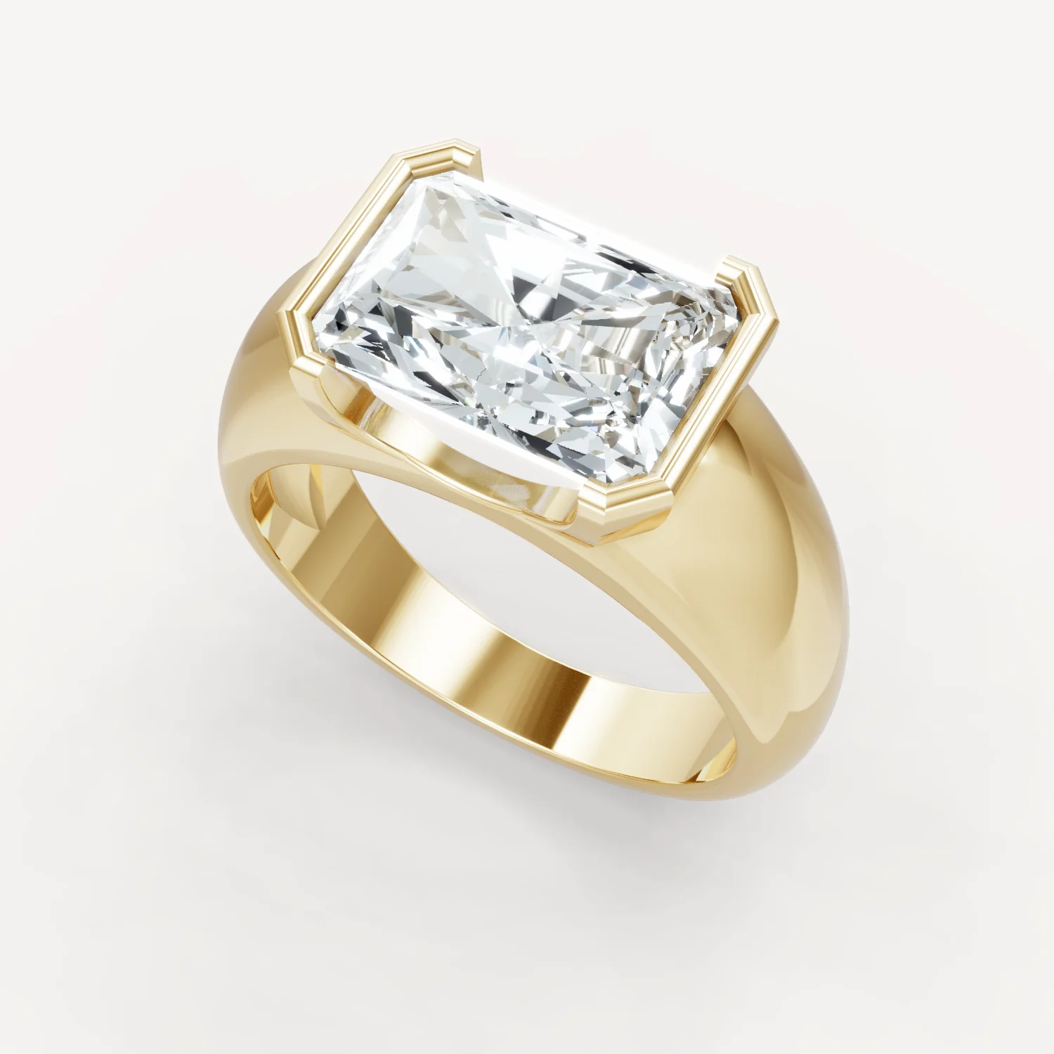 Royal Dome Ring - Radiant - Image 4