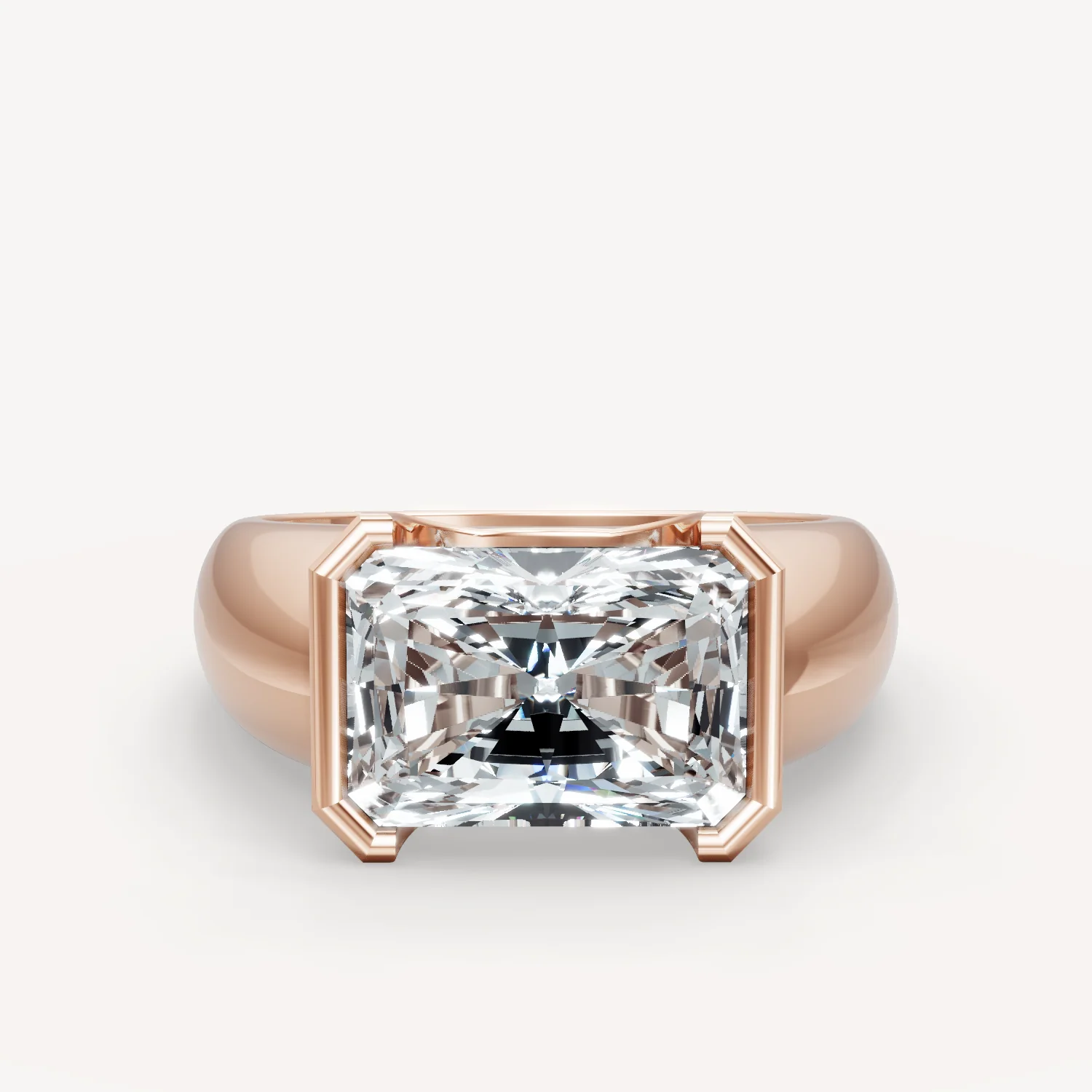 Royal Dome Ring - Radiant - Image 9