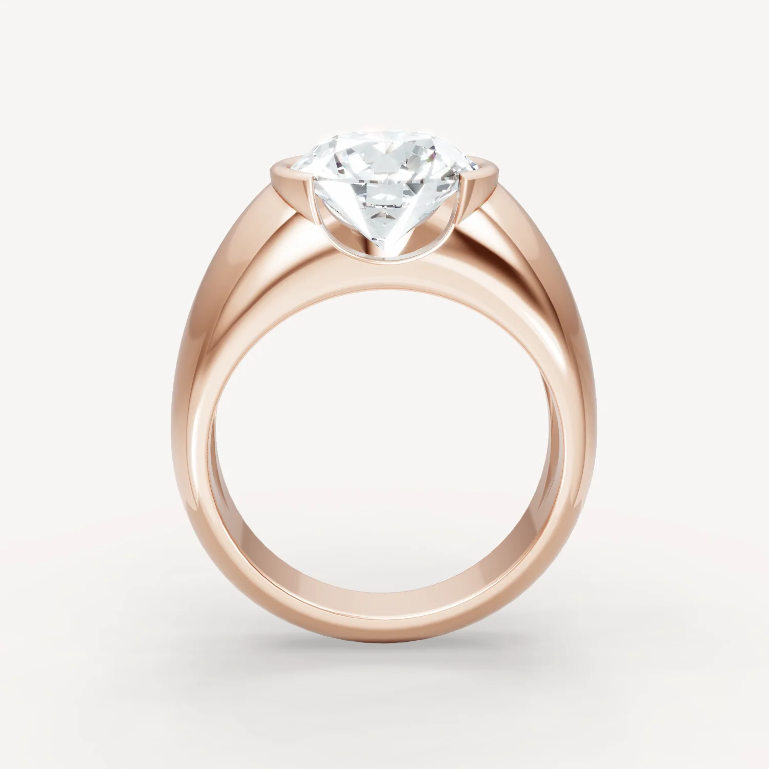 Royal Dome Ring - Round - Image 11