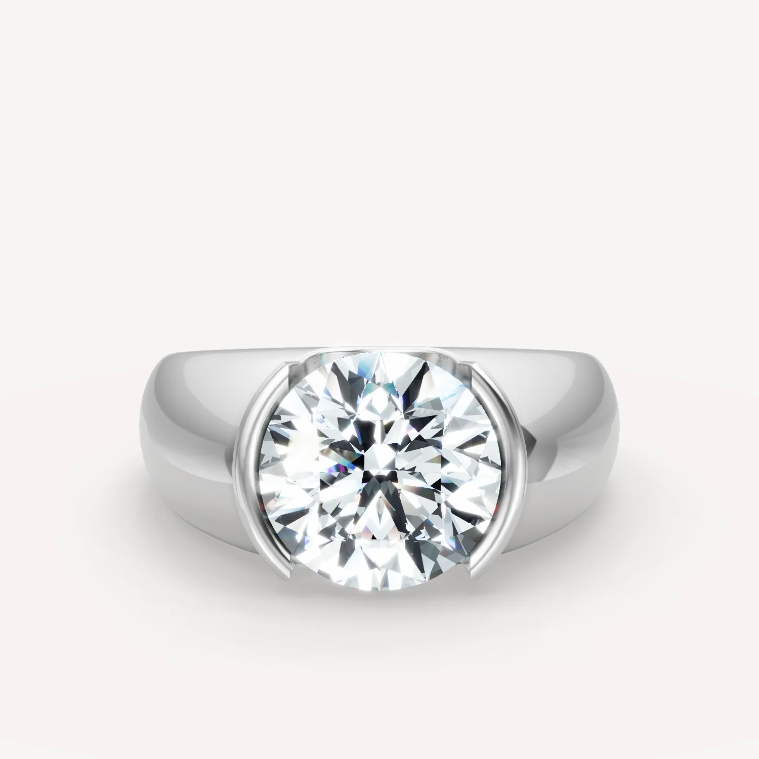 Royal Dome Ring - Round - Image 5