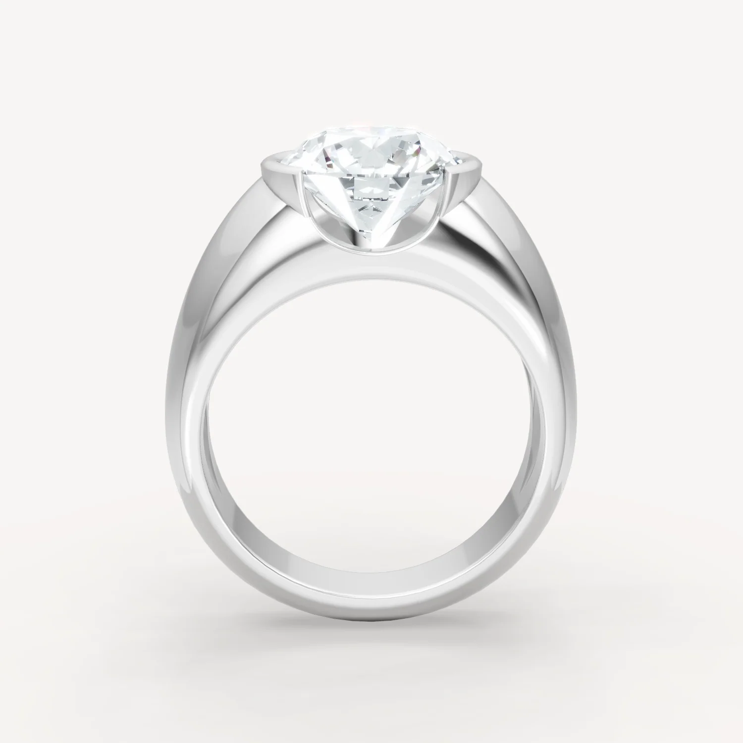 Royal Dome Ring - Round - Image 7