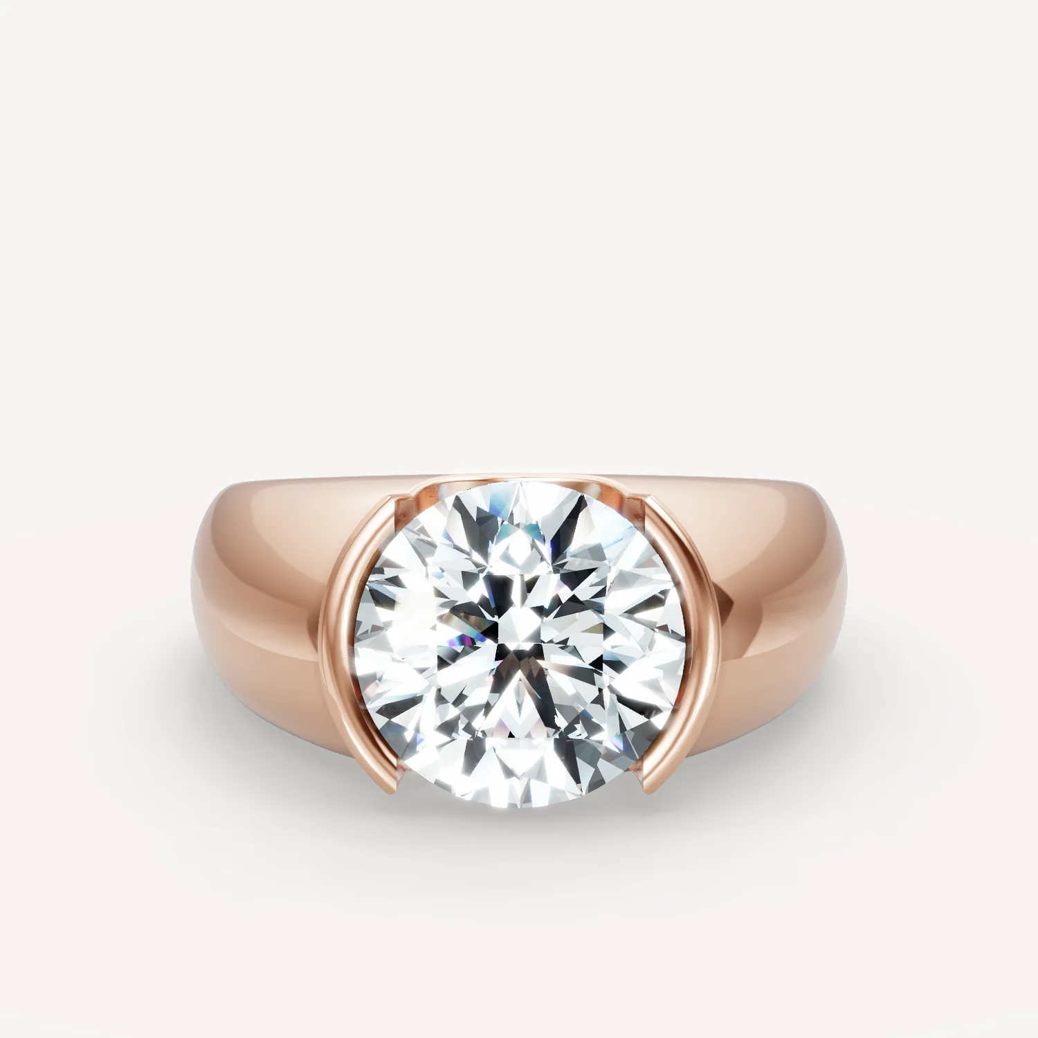 Royal Dome Ring - Round - Image 9