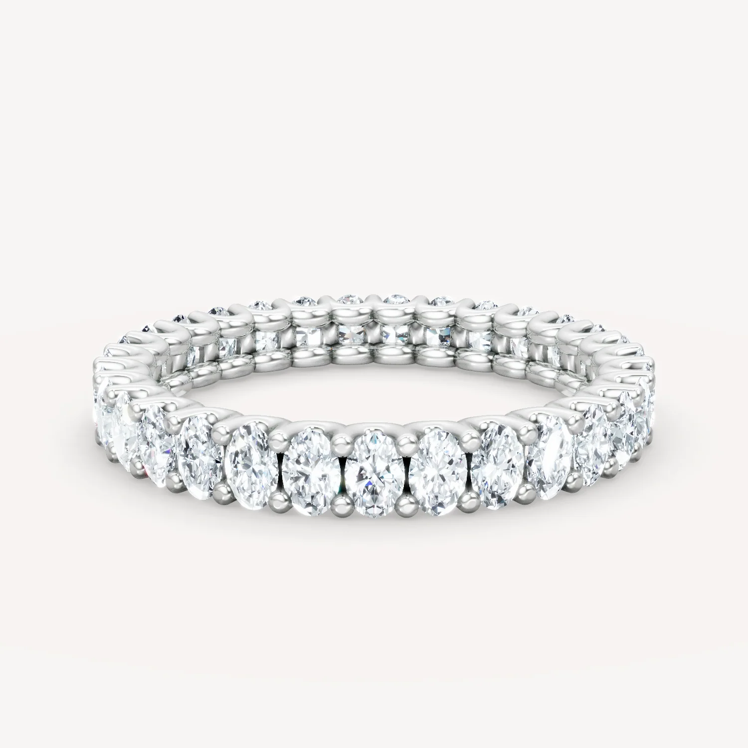 Scalloped Ovals Eternity Band - Image 5