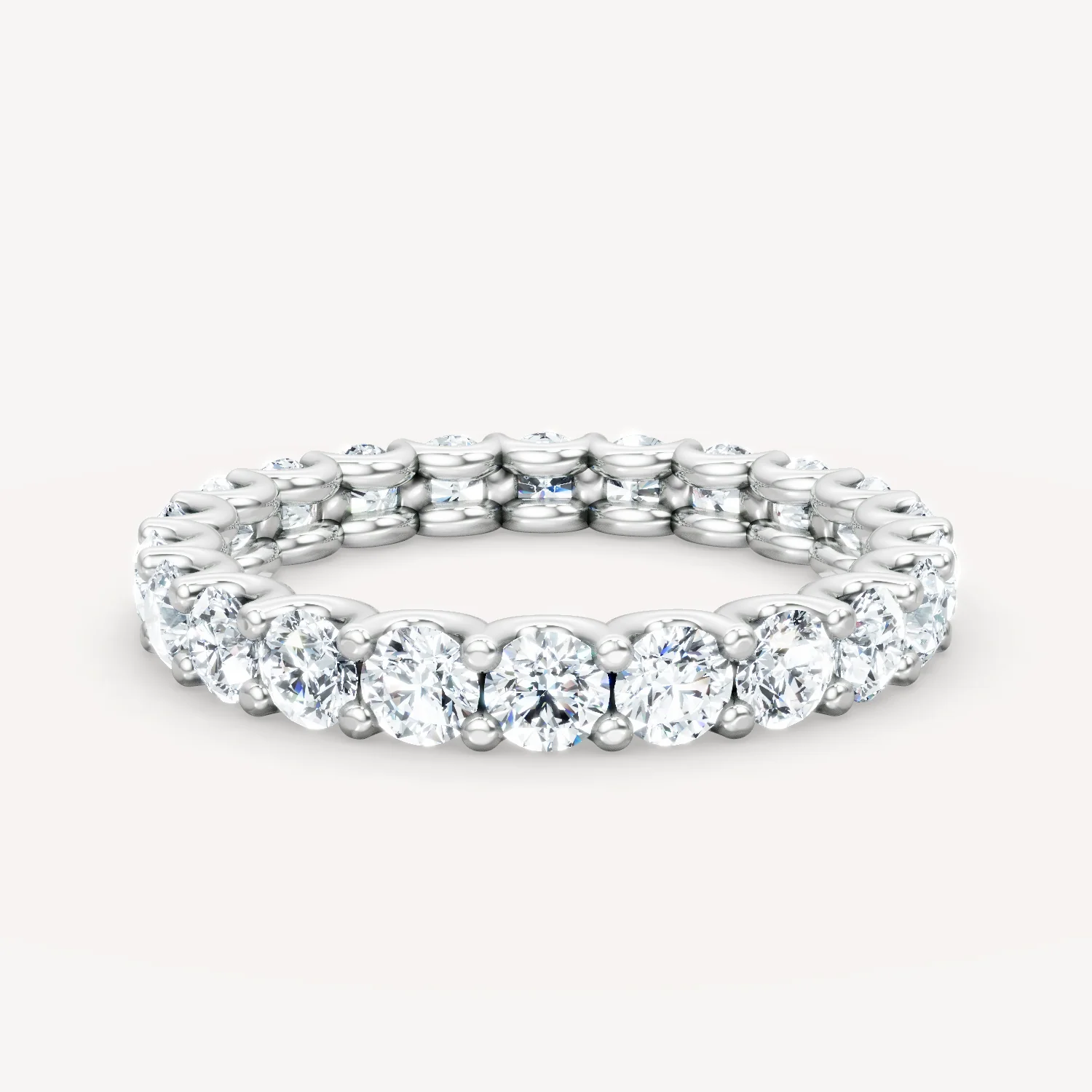 Scalloped Rounds Eternity Band - Image 5