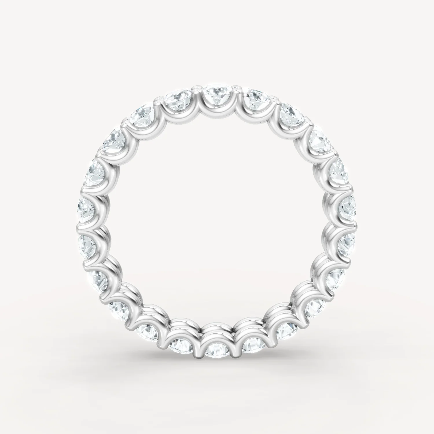 Scalloped Rounds Eternity Band - Image 7