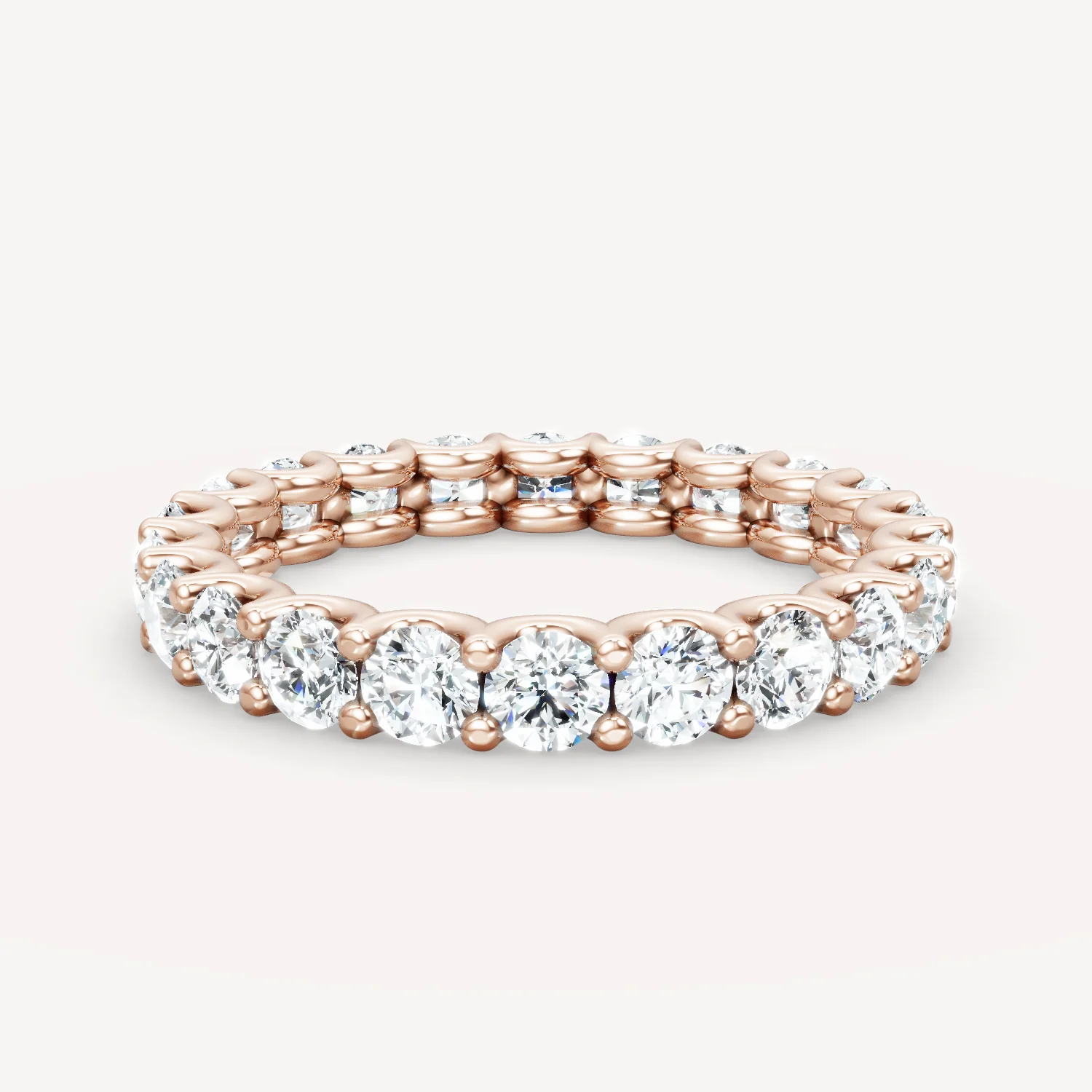 Scalloped Rounds Eternity Band - Image 9